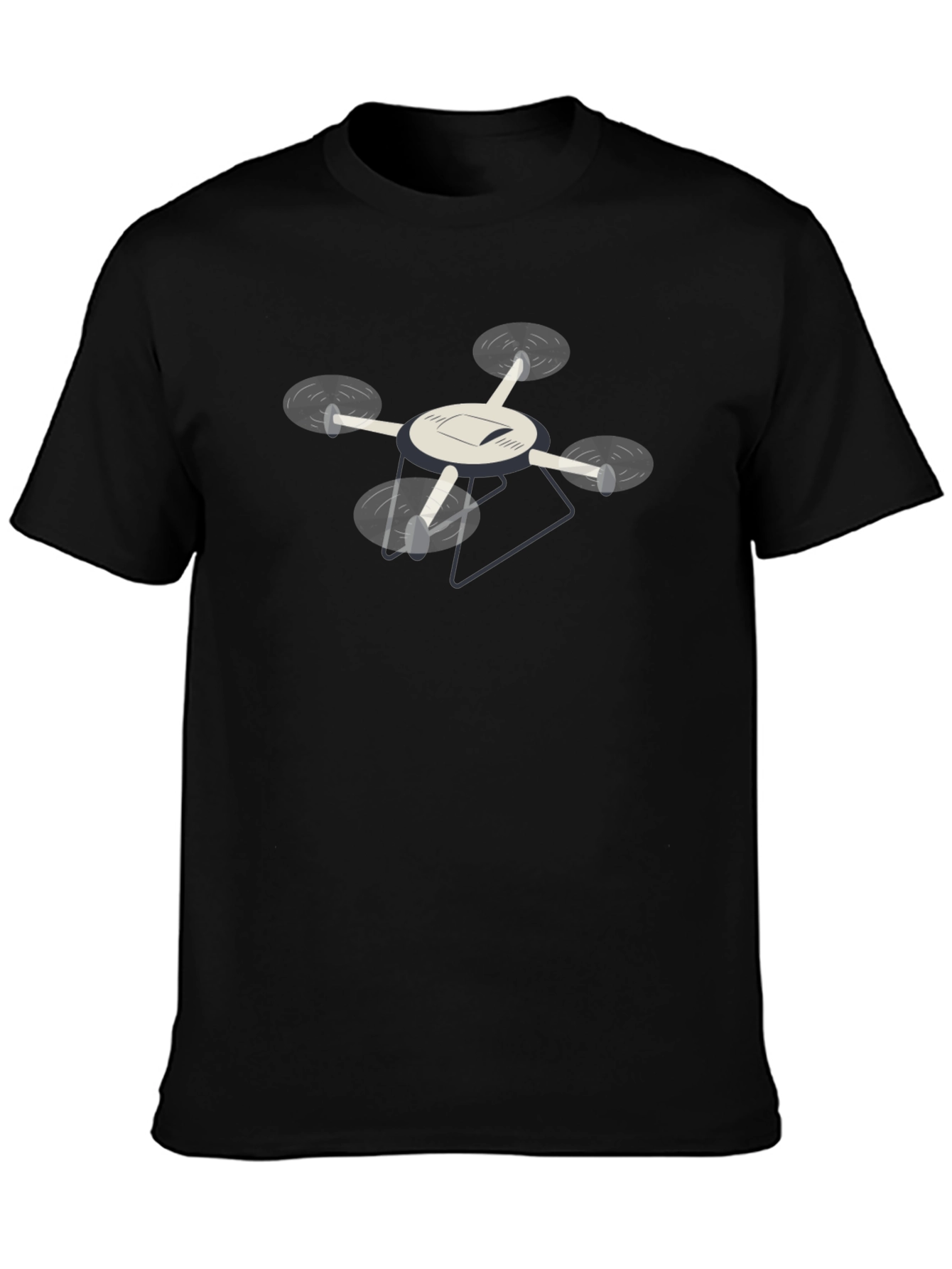 Drone Graphic Tee - Fly High in Style!