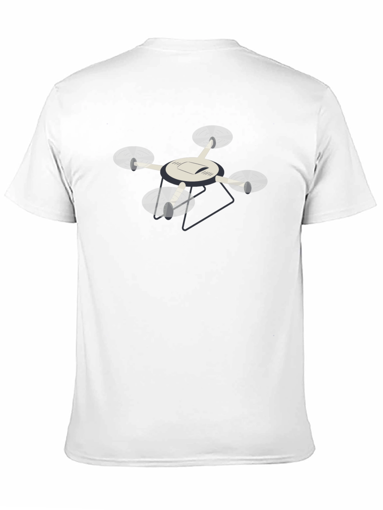 Drone Graphic Tee - Fly High in Style!