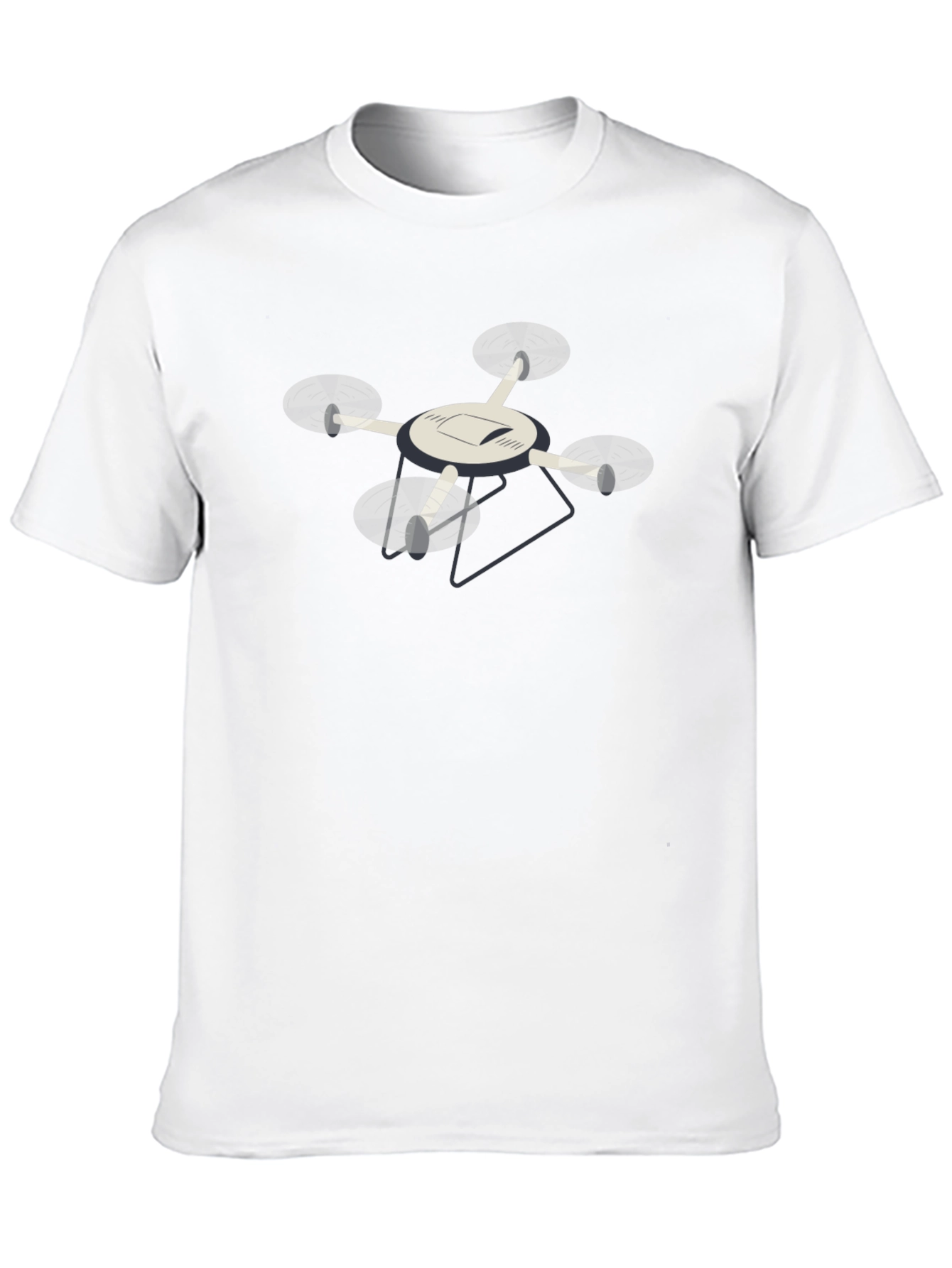 Drone Graphic Tee - Fly High in Style!