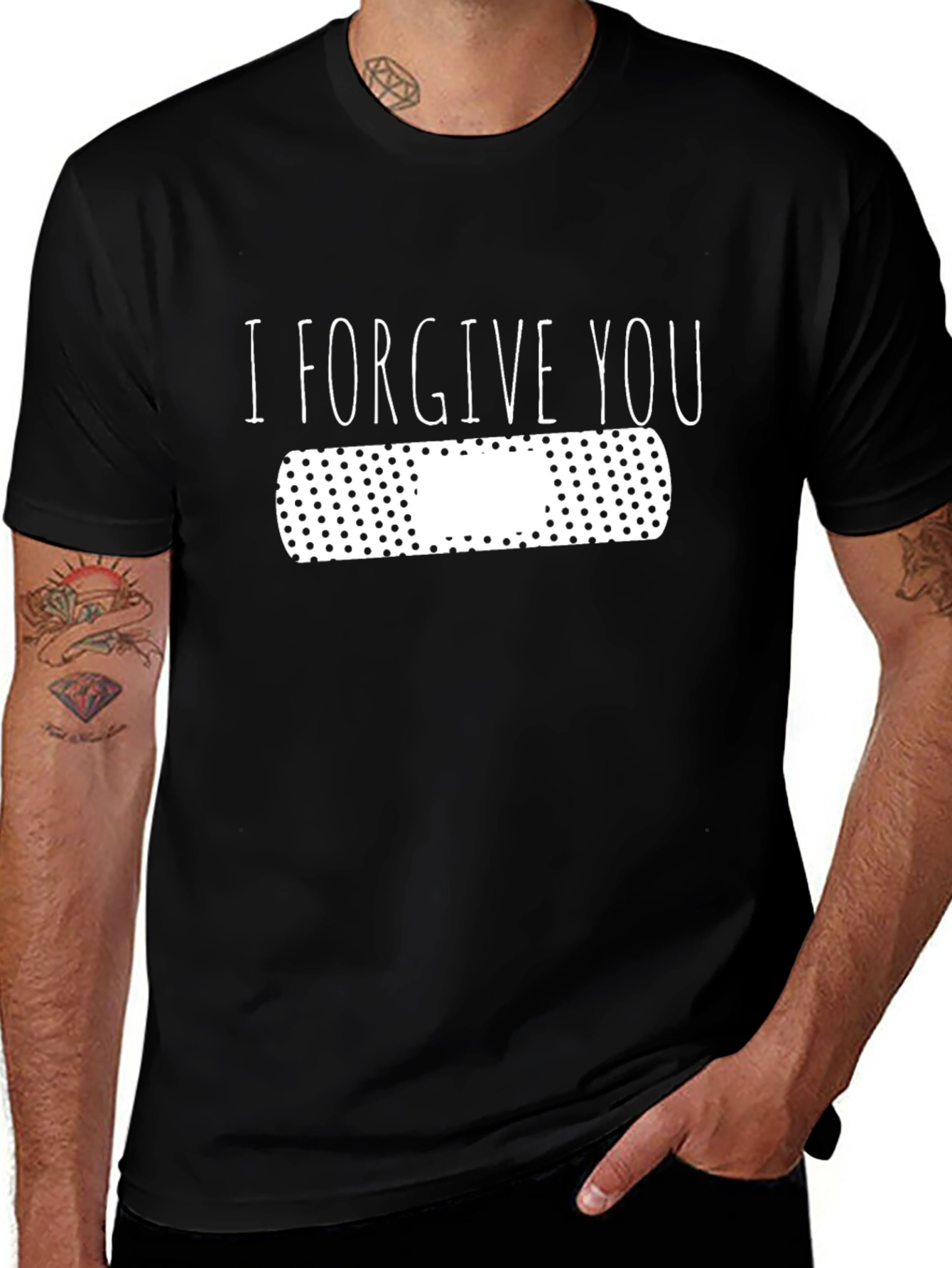 I Forgive You Bandage T-Shirt