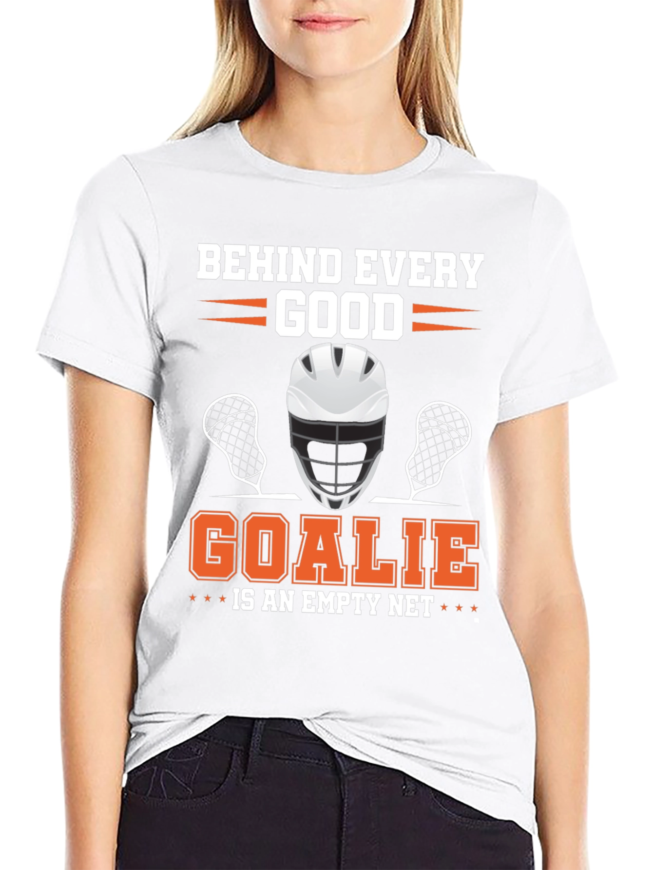 Lacrosse Goalie T-Shirt - Behind Every Good Goalie