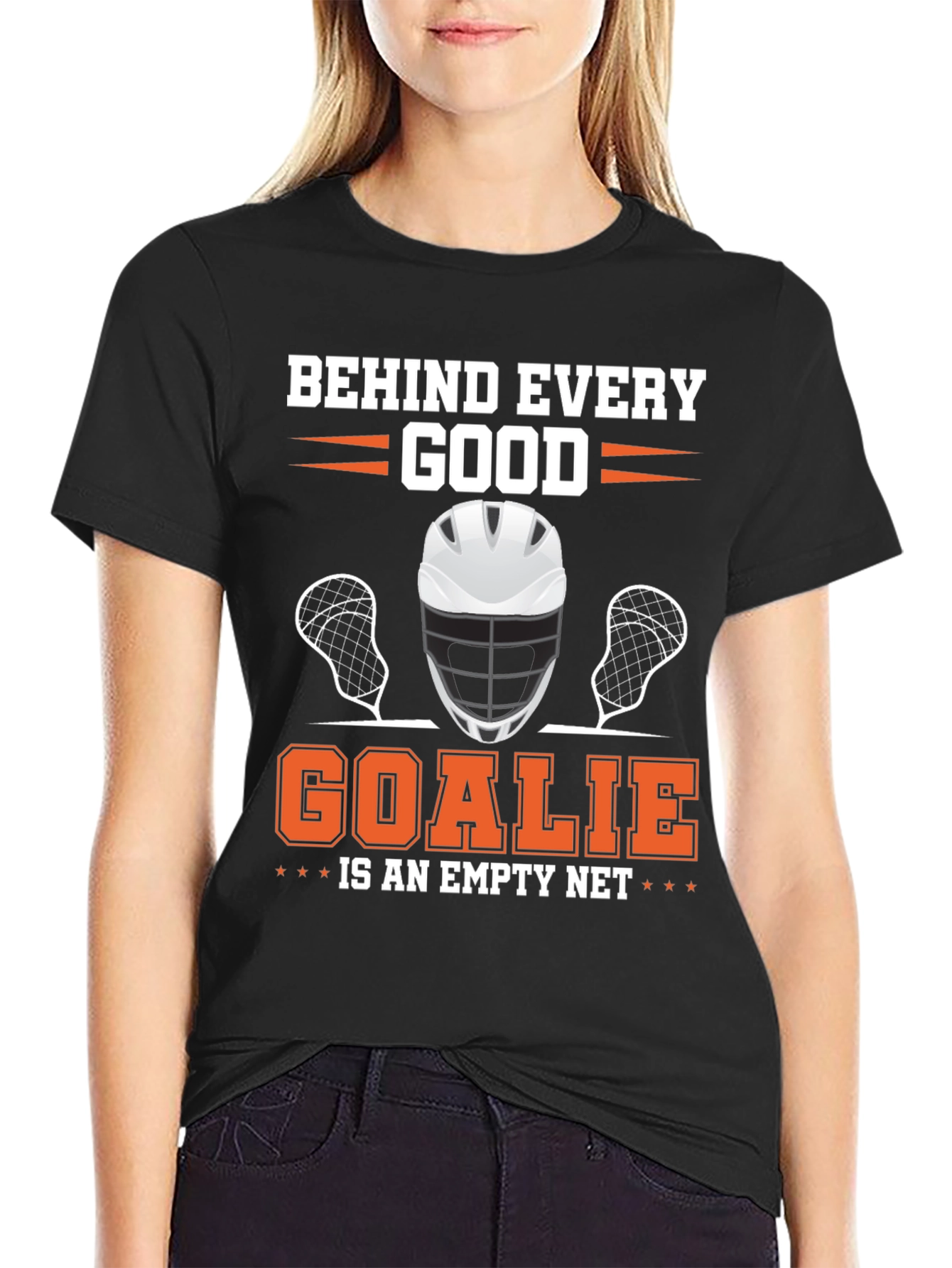 Lacrosse Goalie T-Shirt - Behind Every Good Goalie