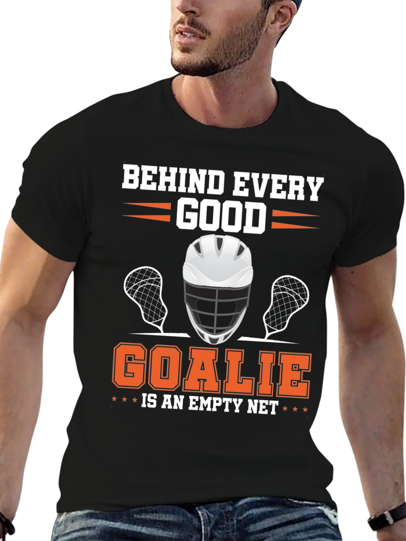 Lacrosse Goalie T-Shirt - Behind Every Good Goalie