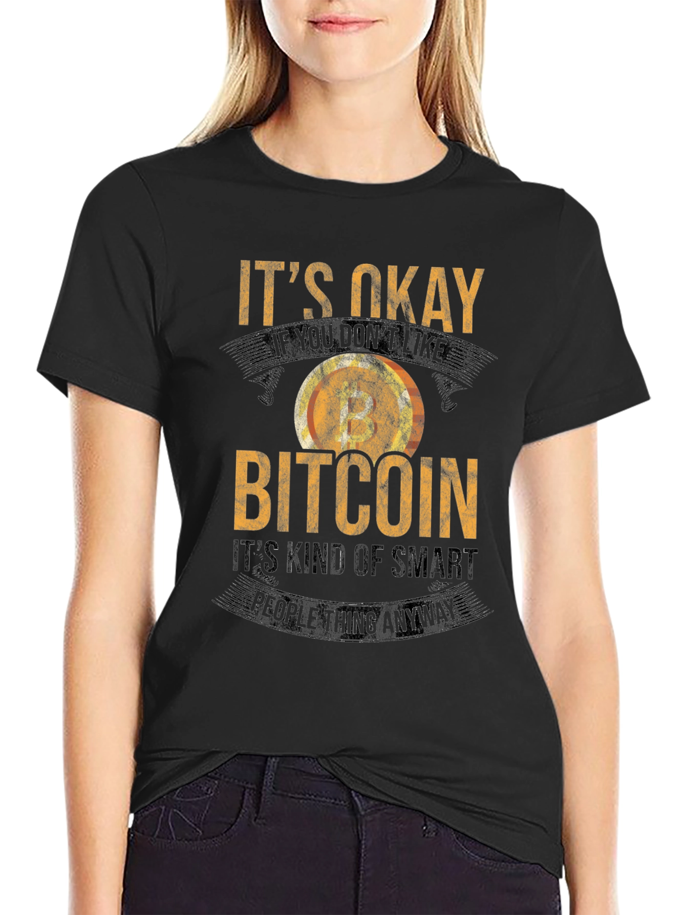 Bitcoin Humor Graphic T-Shirt