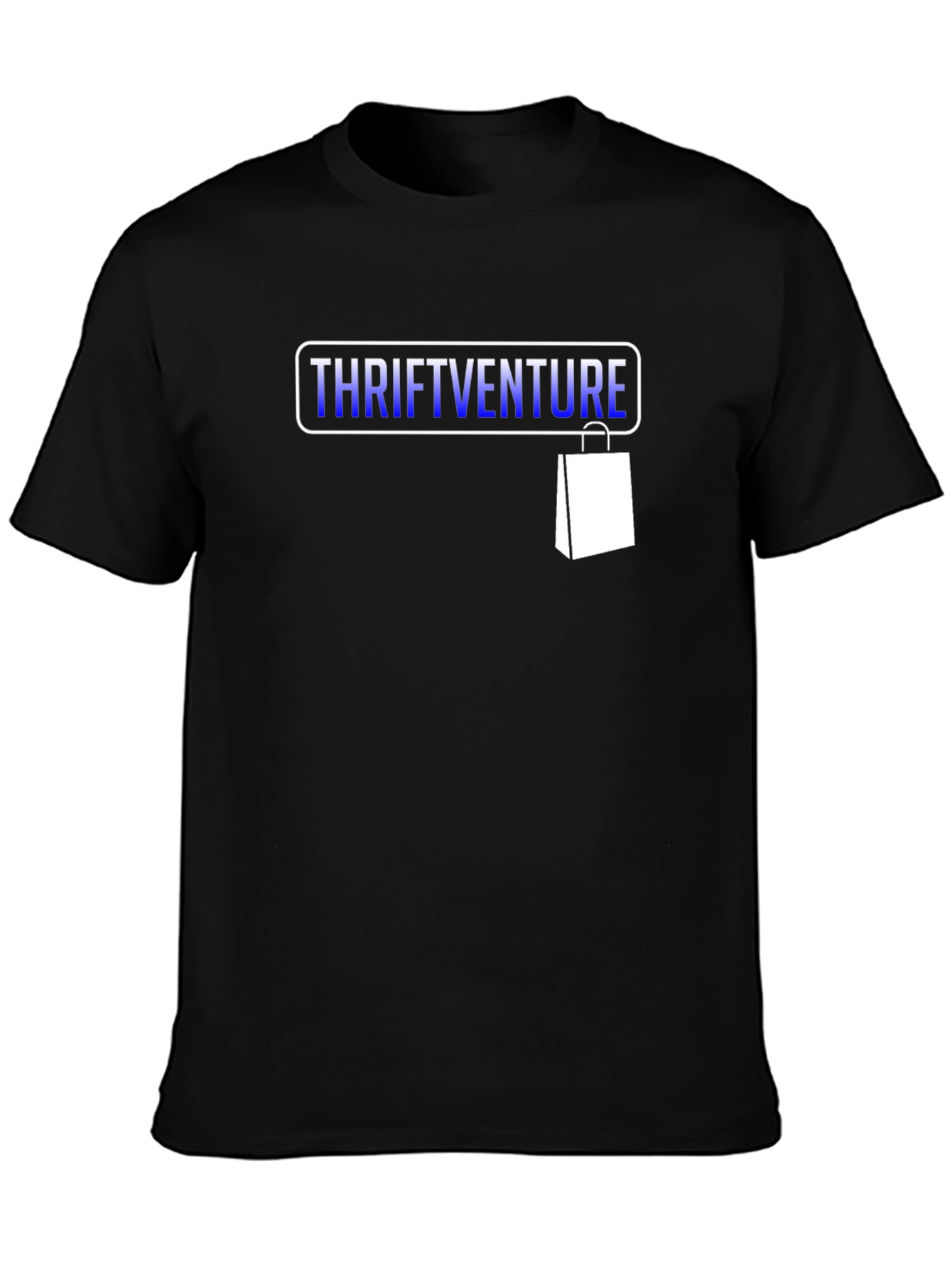 ThriftVenture Black T-Shirt