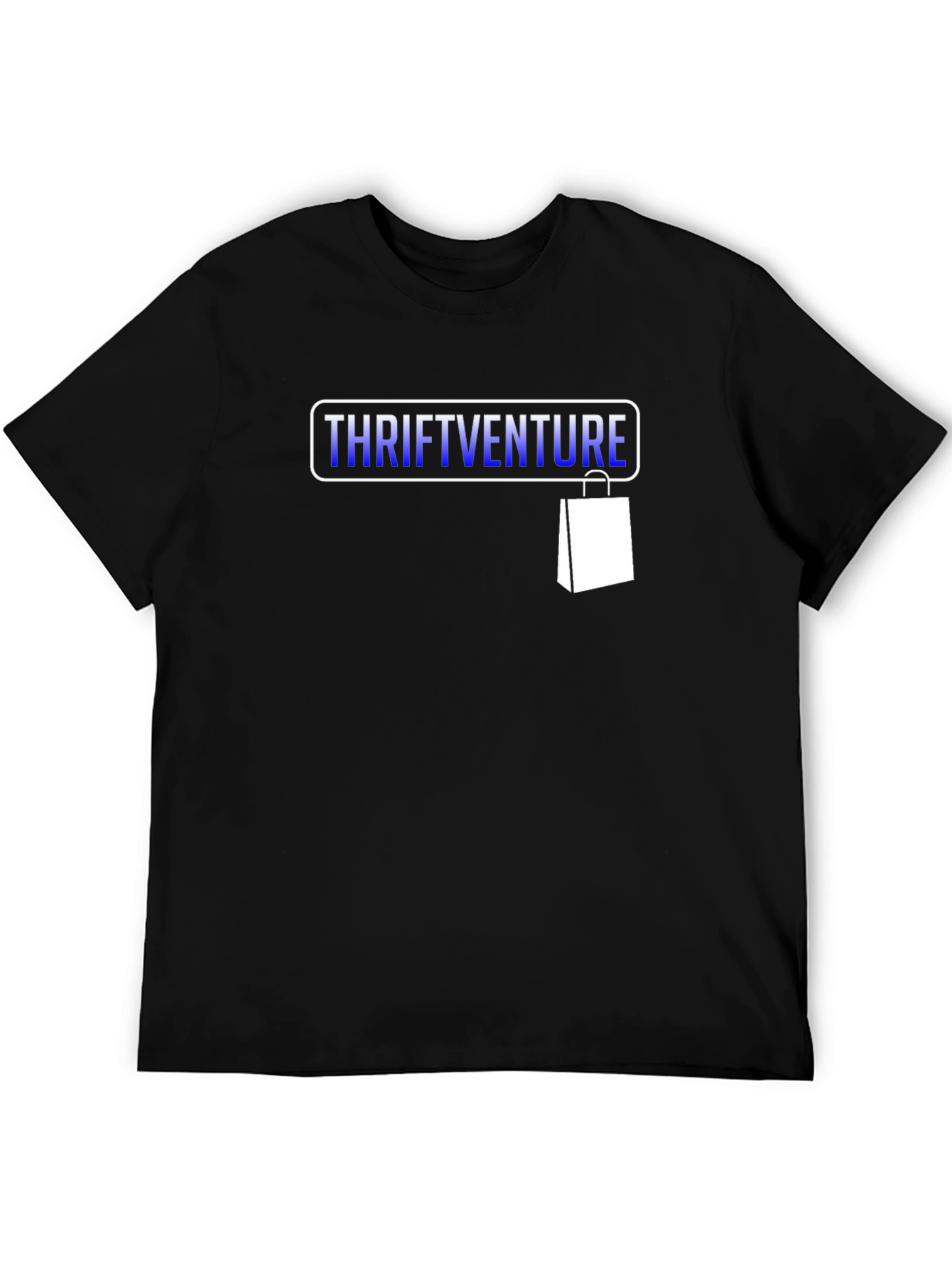 ThriftVenture Black T-Shirt