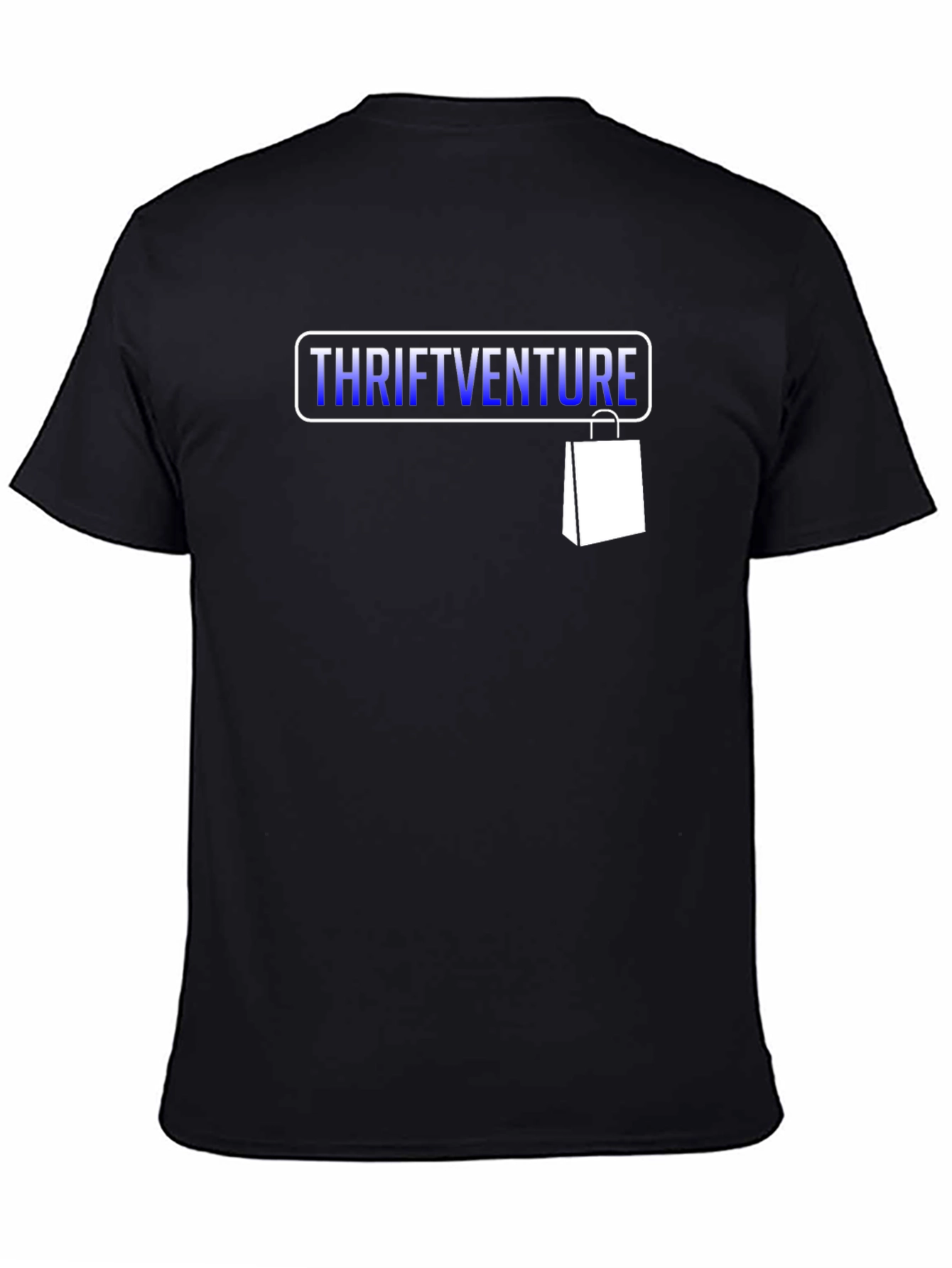 ThriftVenture Black T-Shirt