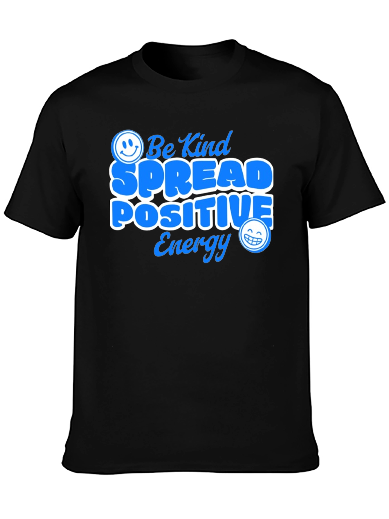 Be Kind Spread Positive Energy Graphic T-Shirt