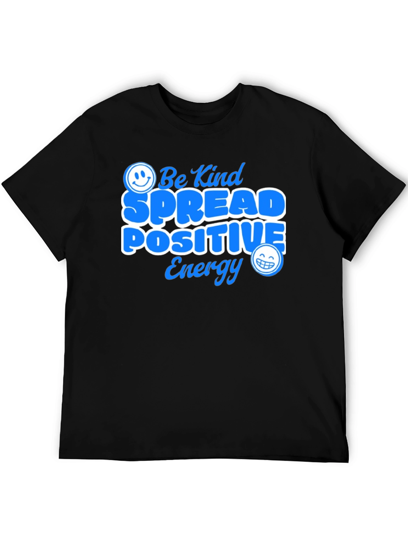 Be Kind Spread Positive Energy Graphic T-Shirt