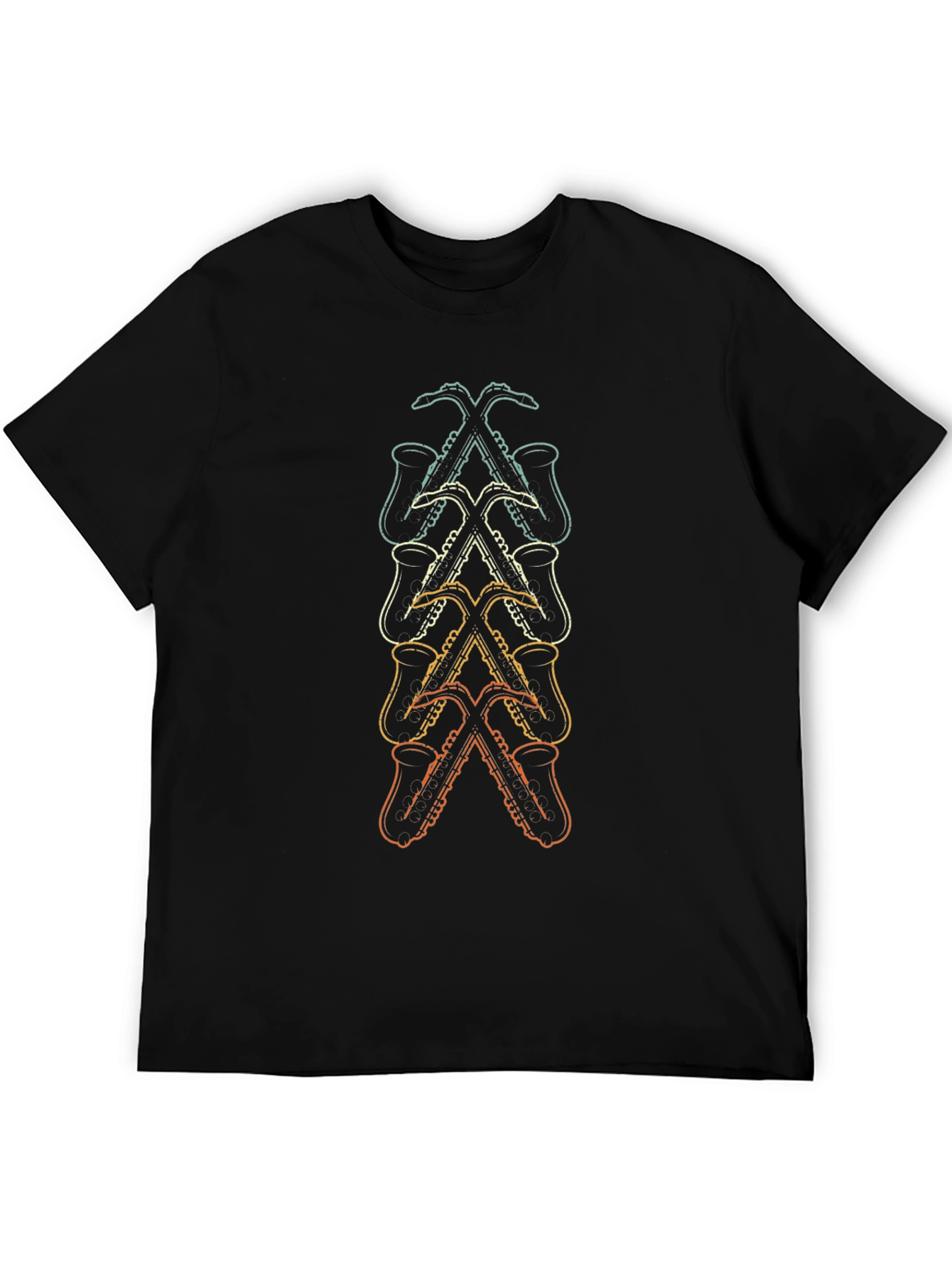 Saxophone T-Shirt - Cool Music Lover Tee