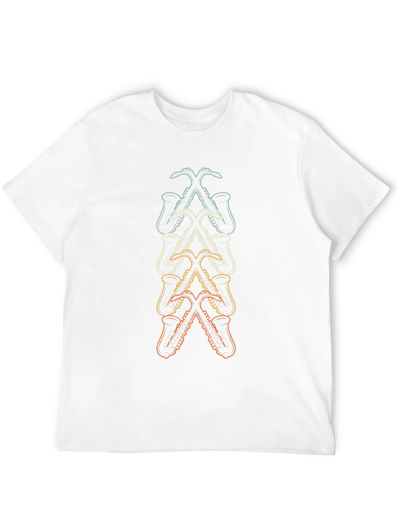 Saxophone T-Shirt - Cool Music Lover Tee