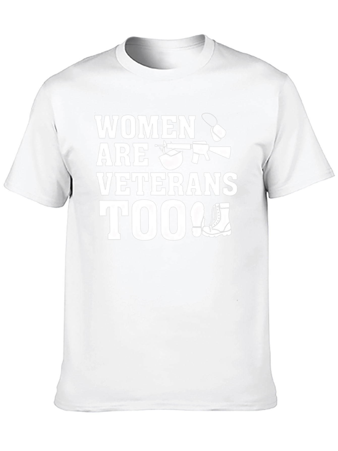Women are Veterans Too T-Shirt