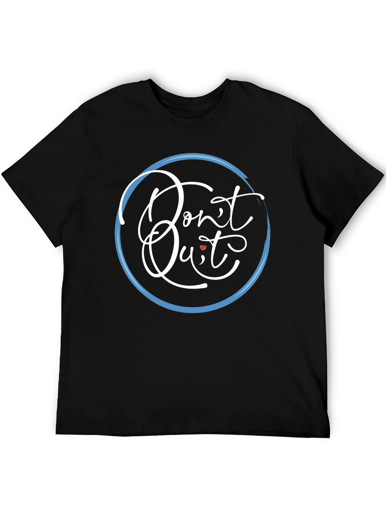 Dont Quit Black Graphic Tee