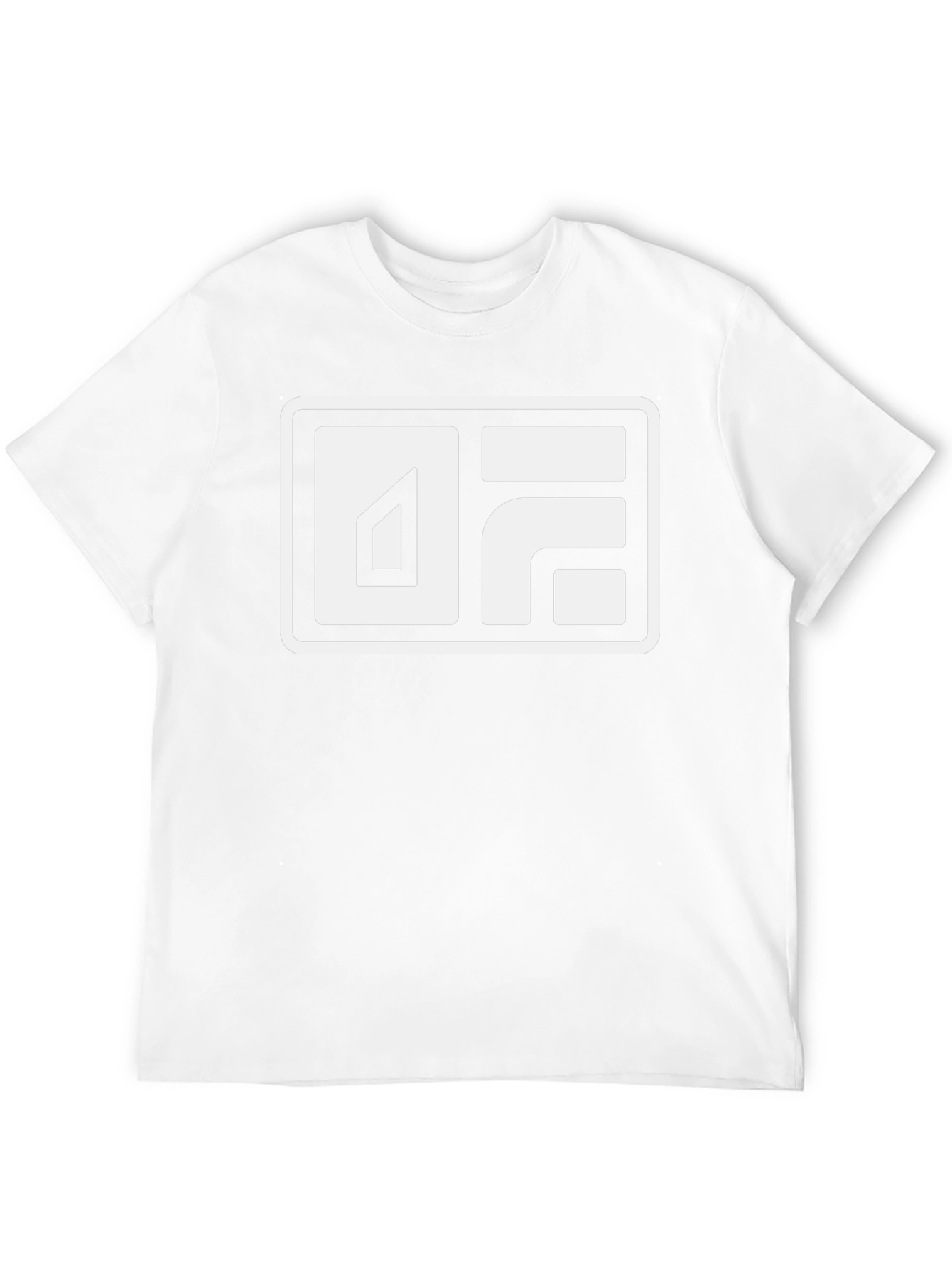 Modern Graphic Print Black T-Shirt