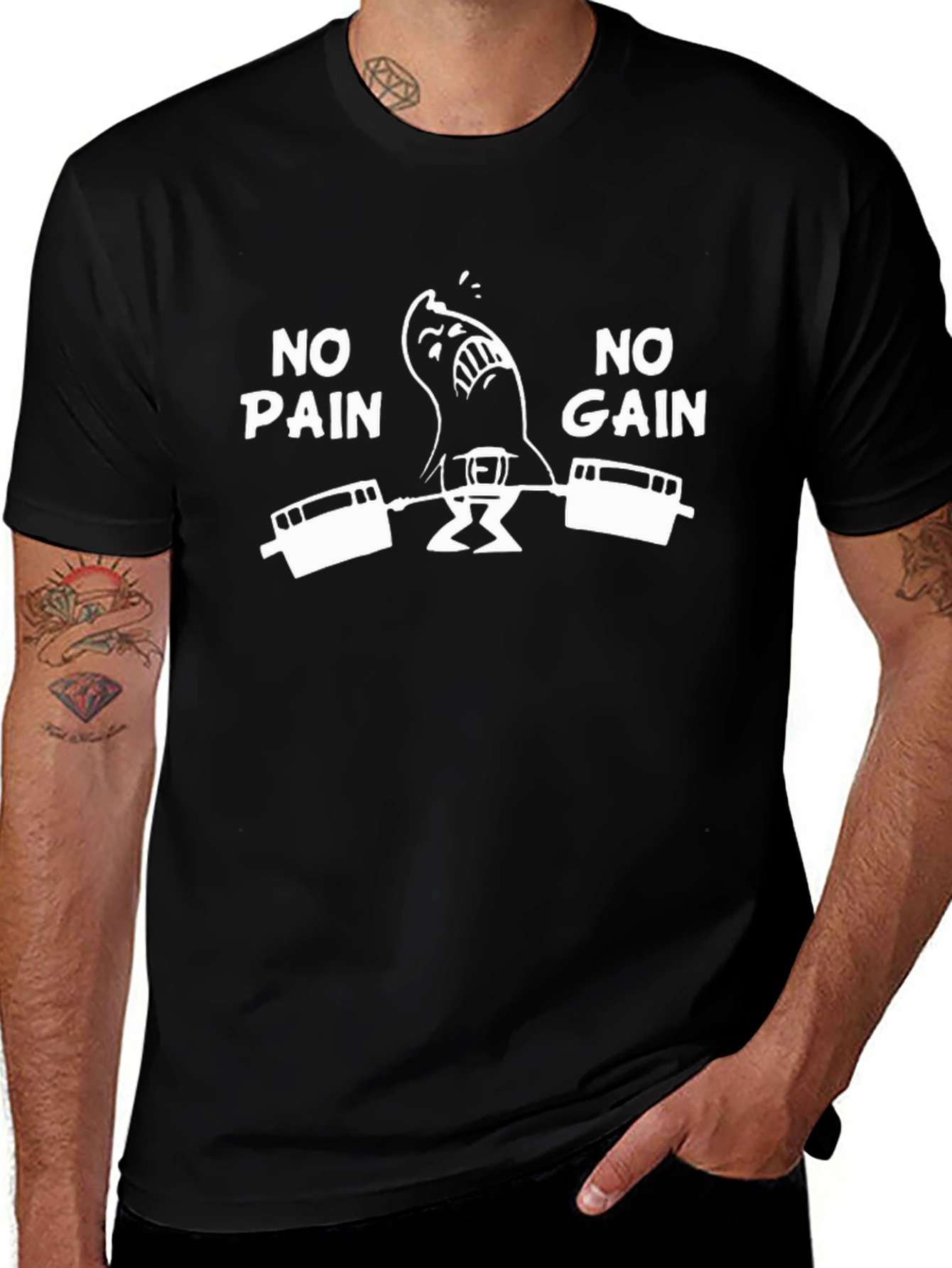 No Pain No Gain Gym T-Shirt