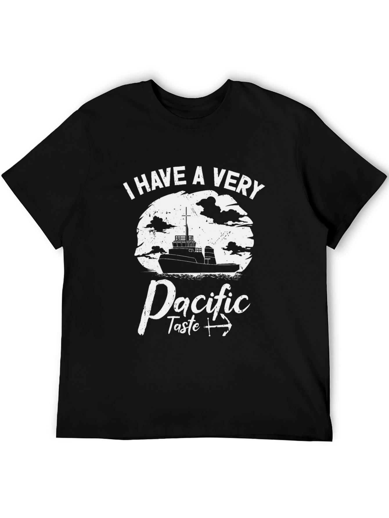 Pacific Taste T-Shirt - Boat Graphic Tee
