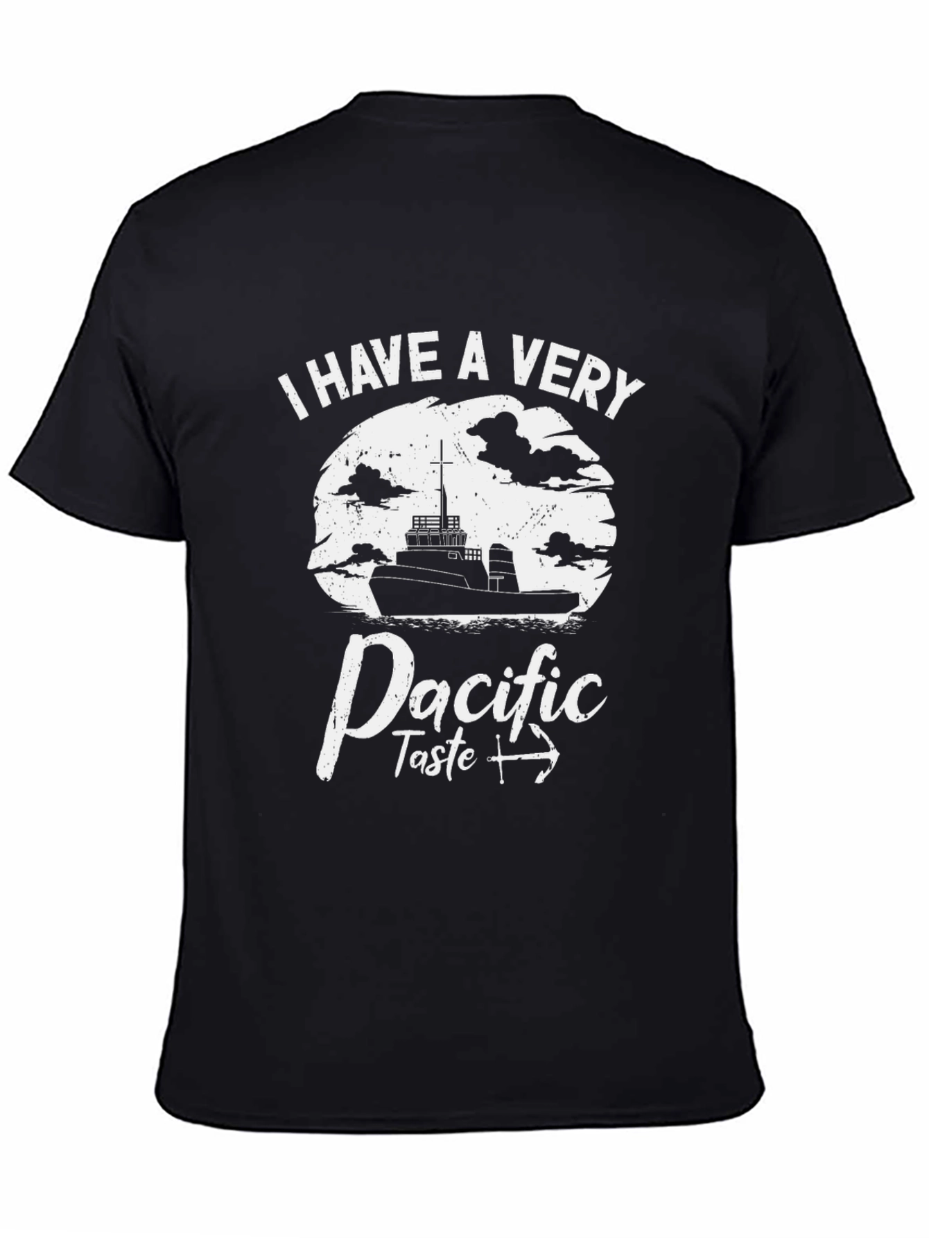 Pacific Taste T-Shirt - Boat Graphic Tee