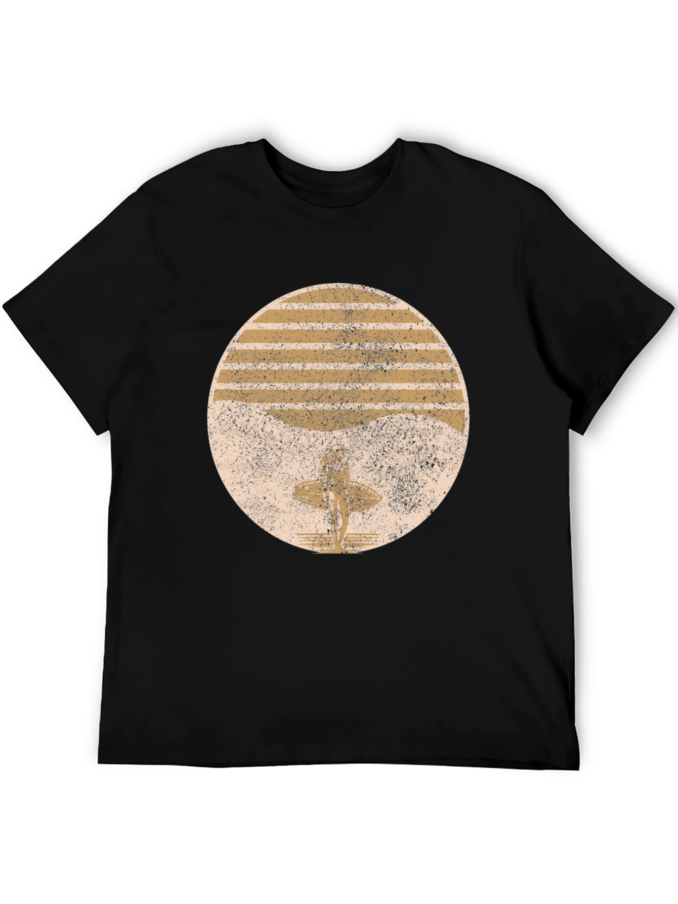 Retro Sunset Surfer T-Shirt
