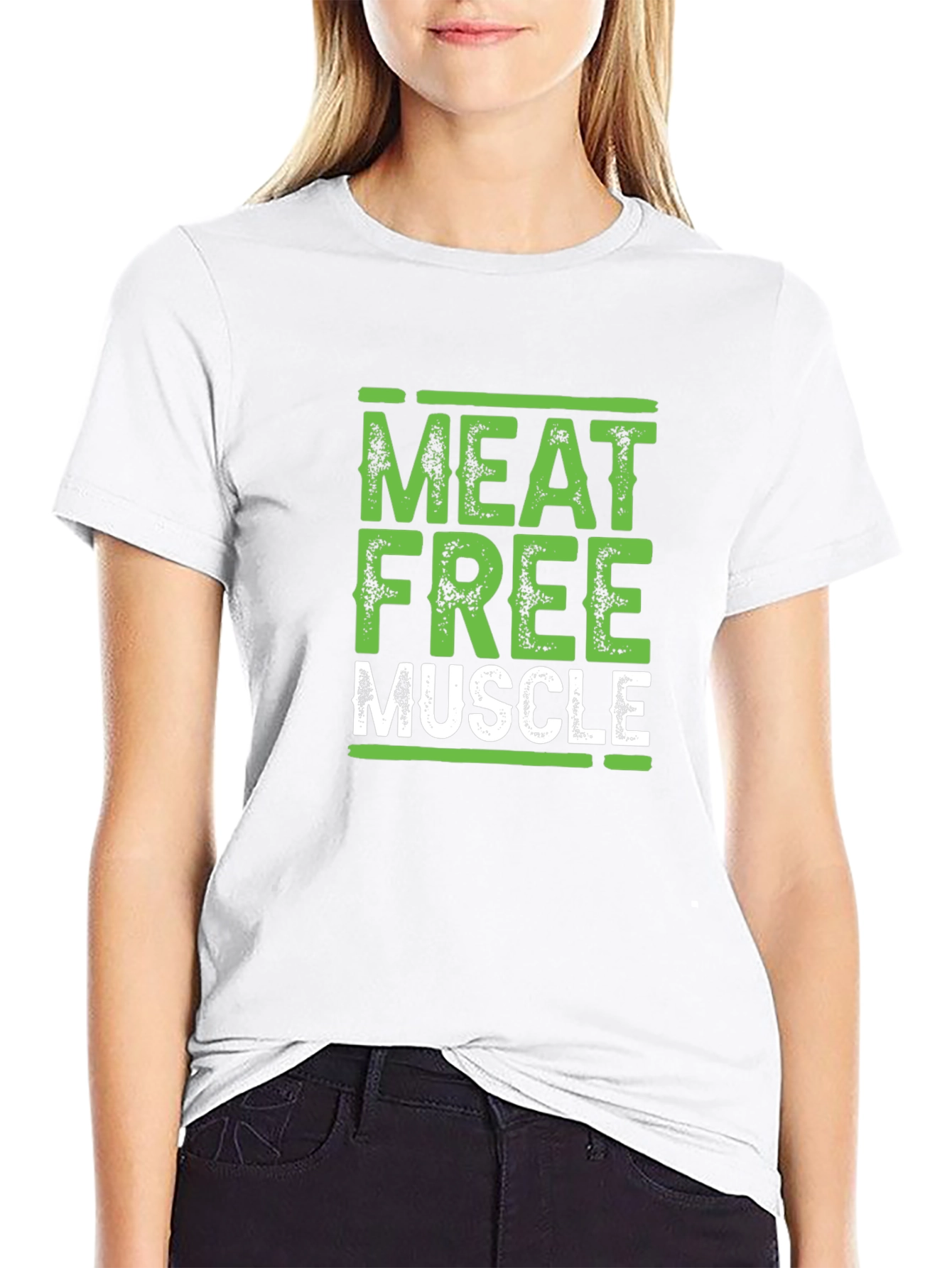 Meat Free Muscle T-Shirt - Vegan Power