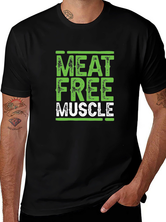 Meat Free Muscle T-Shirt - Vegan Power