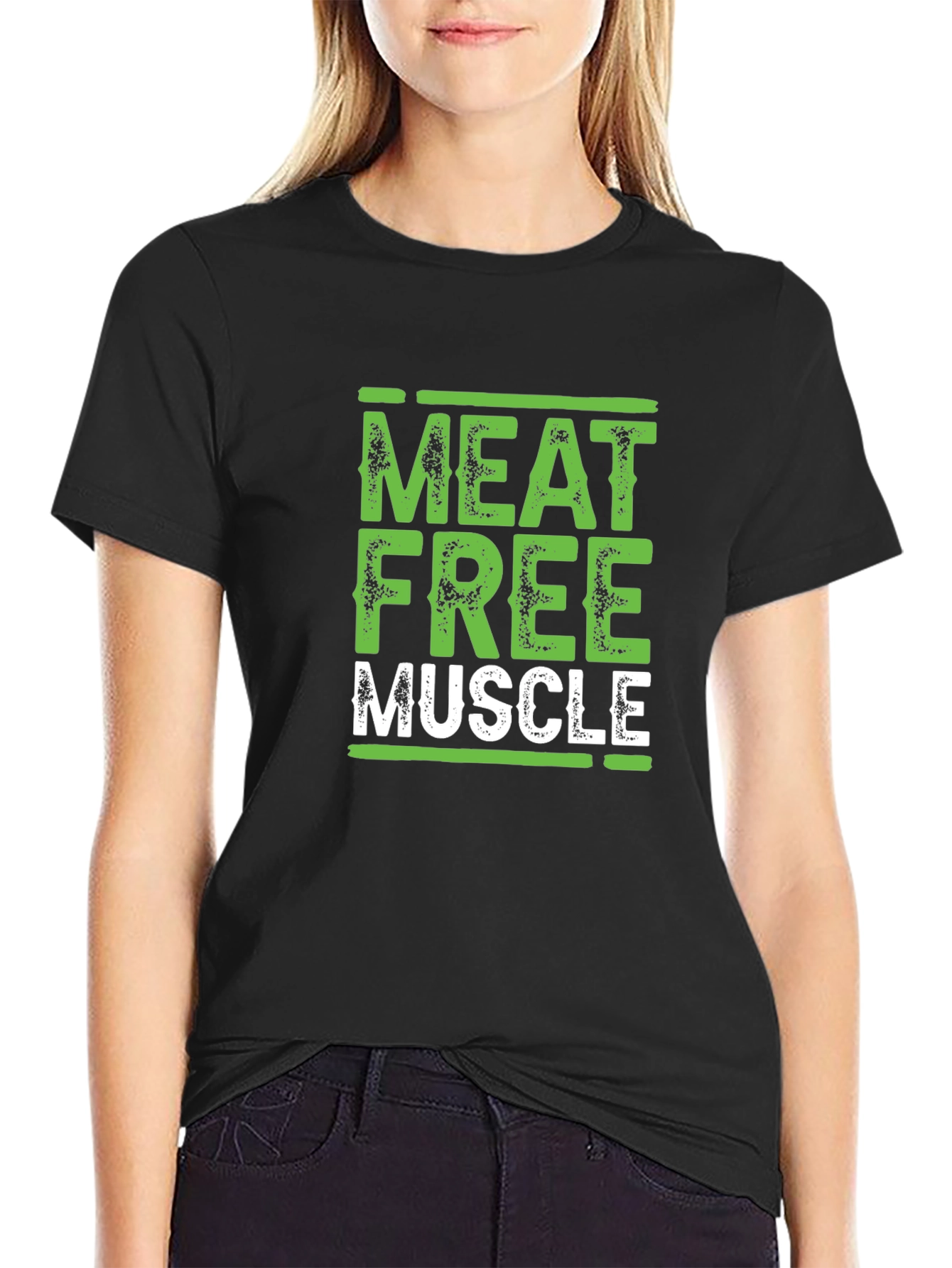 Meat Free Muscle T-Shirt - Vegan Power