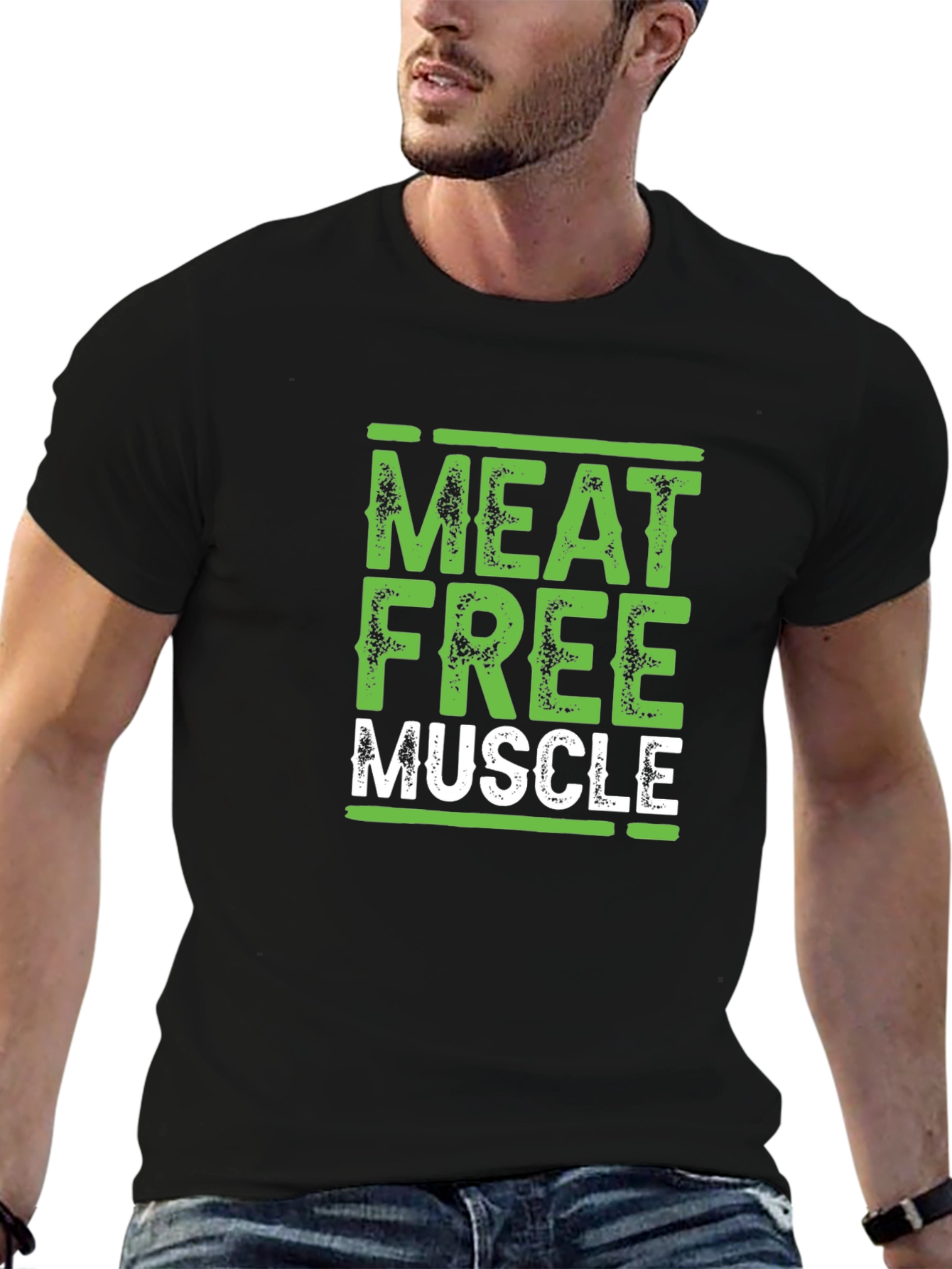 Meat Free Muscle T-Shirt - Vegan Power