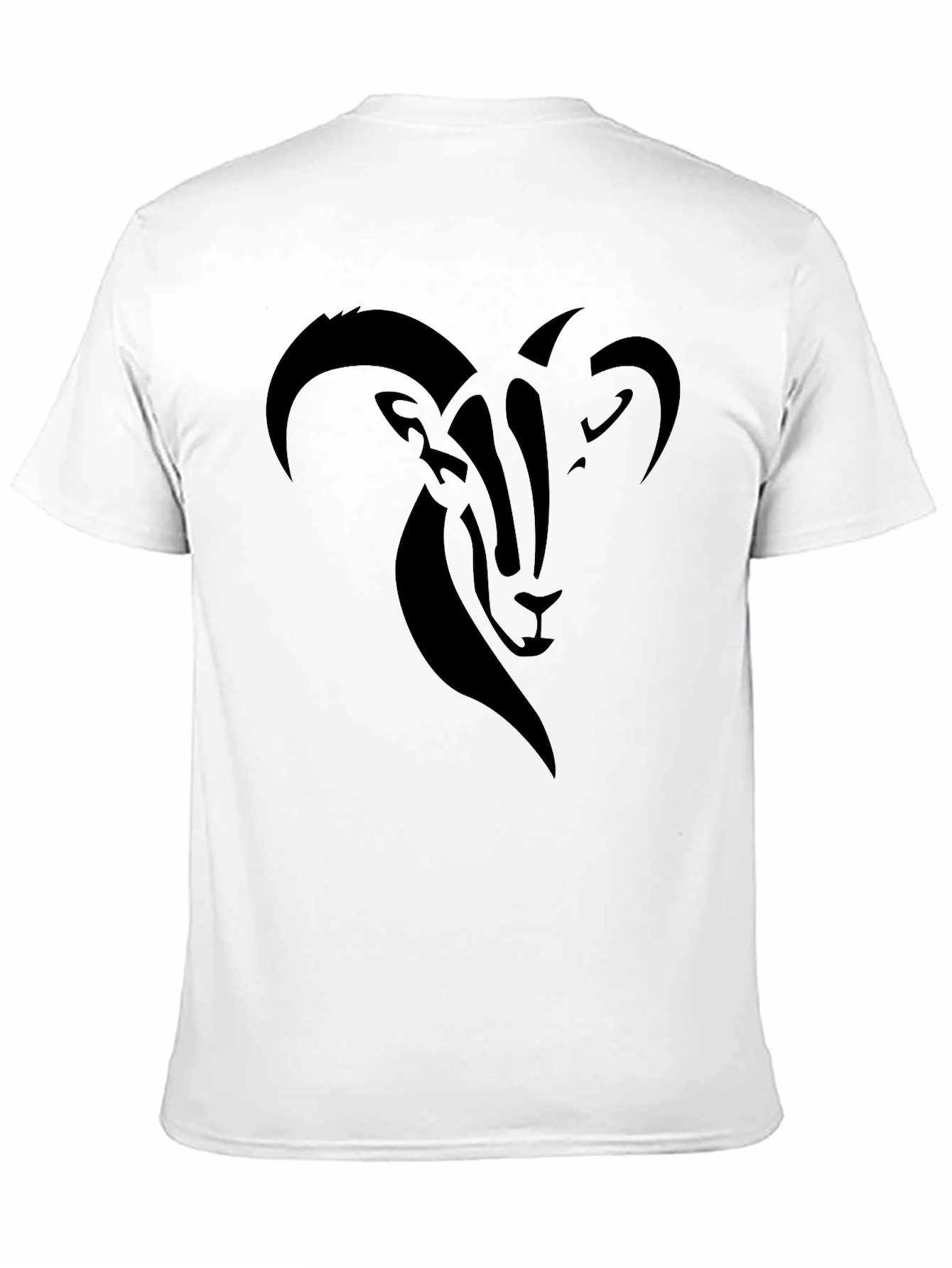 Ram Graphic Black T-Shirt