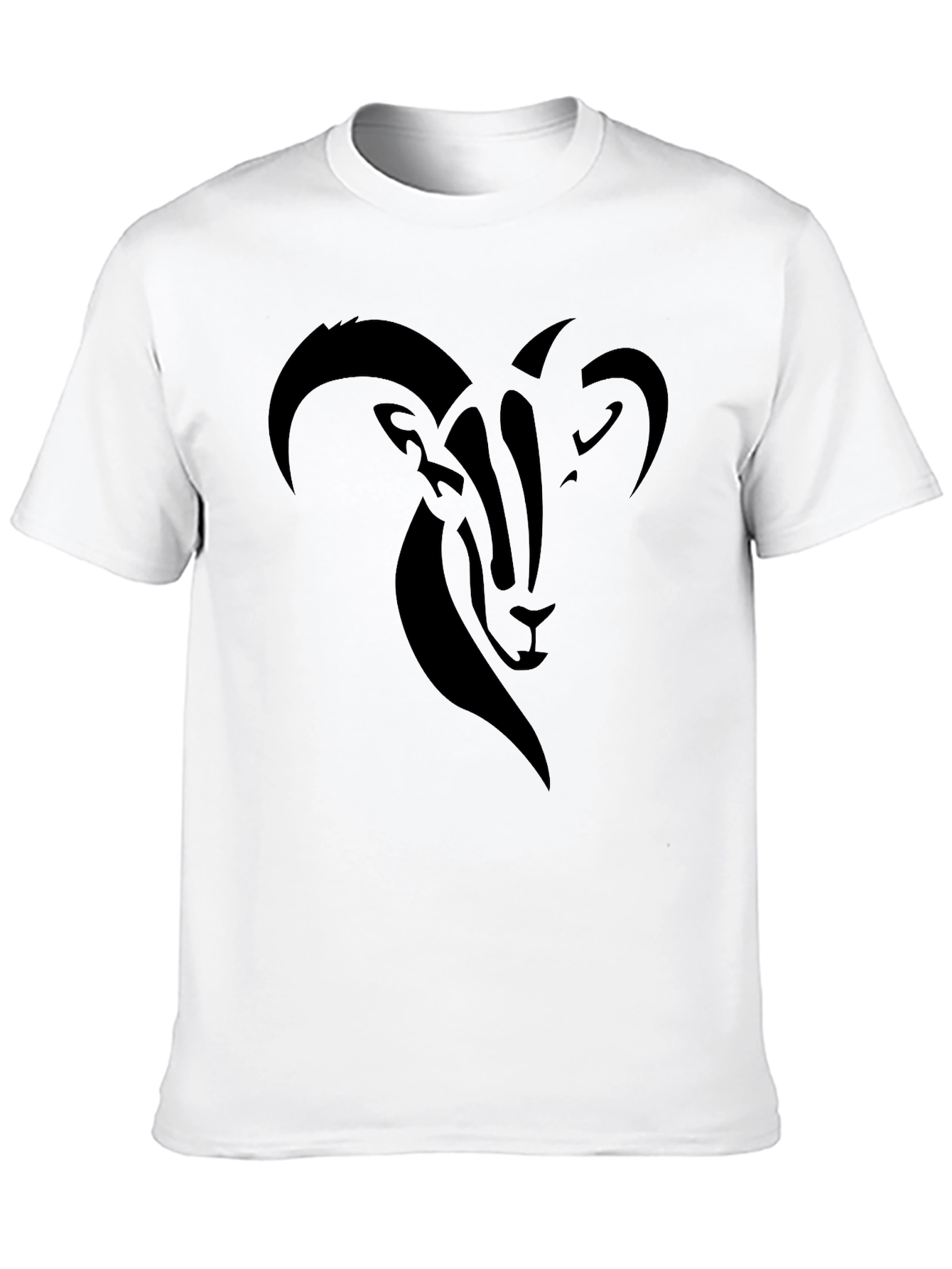 Ram Graphic Black T-Shirt