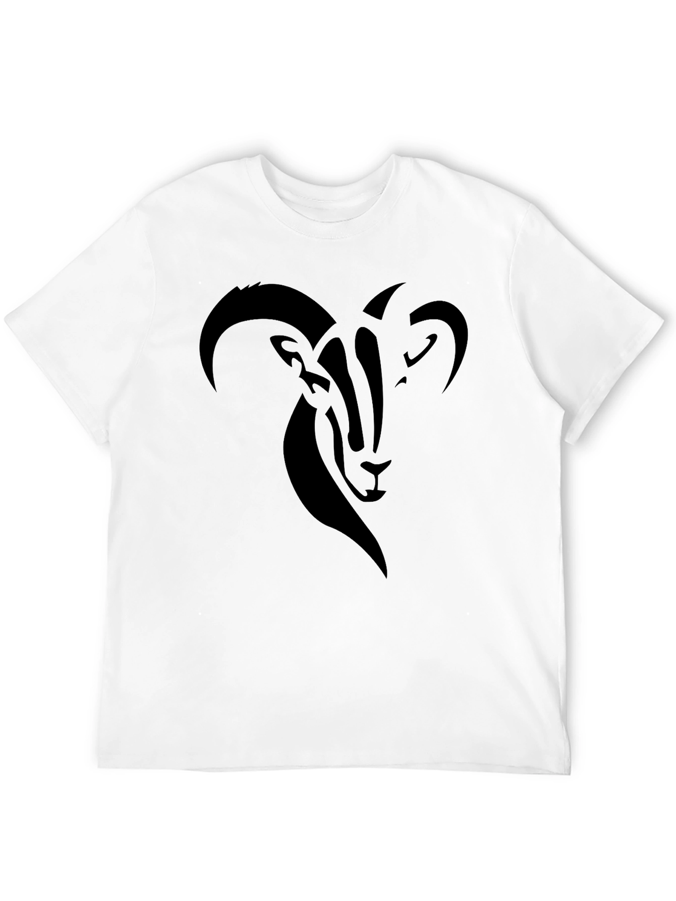 Ram Graphic Black T-Shirt