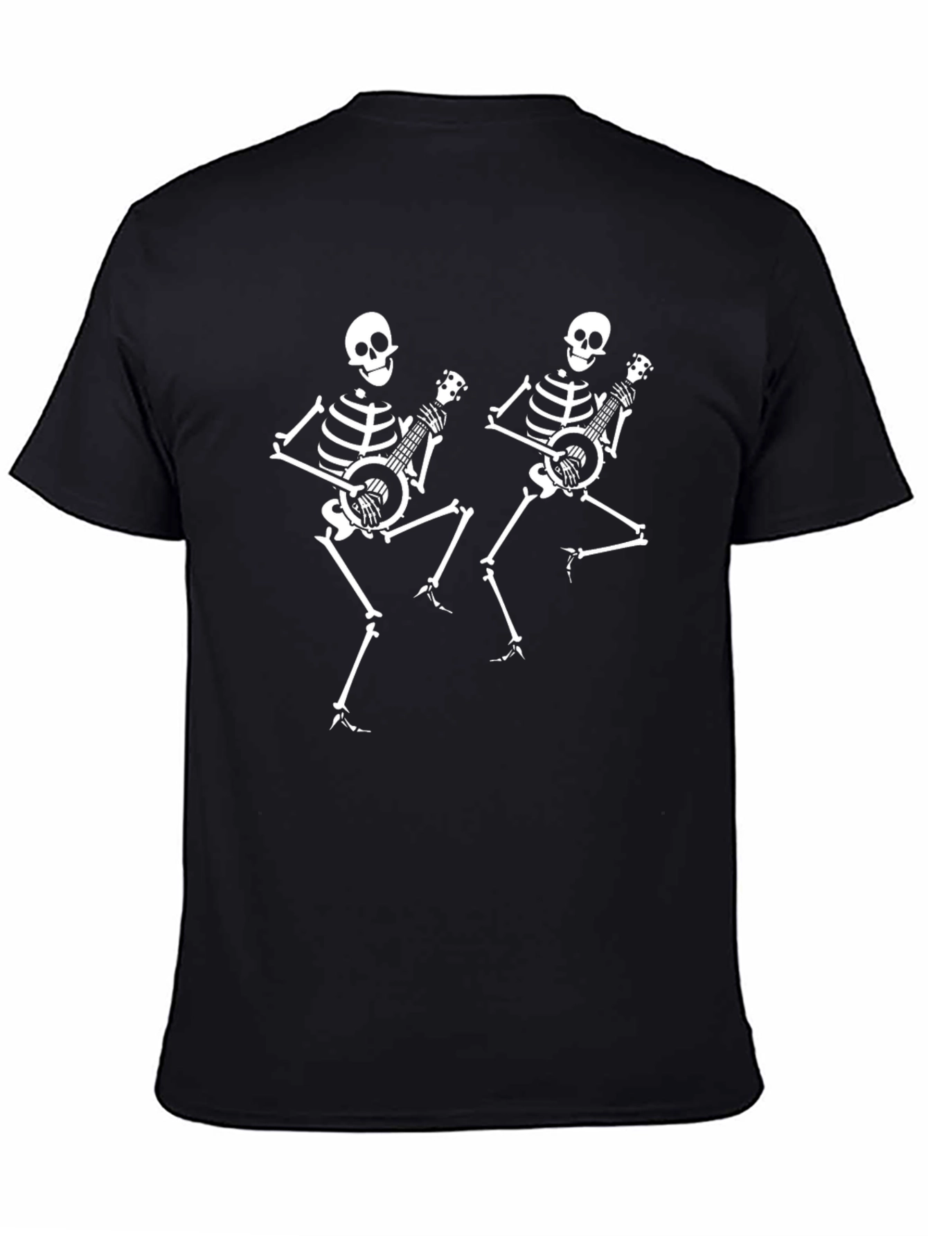 Dancing Skeleton Banjo T-Shirt