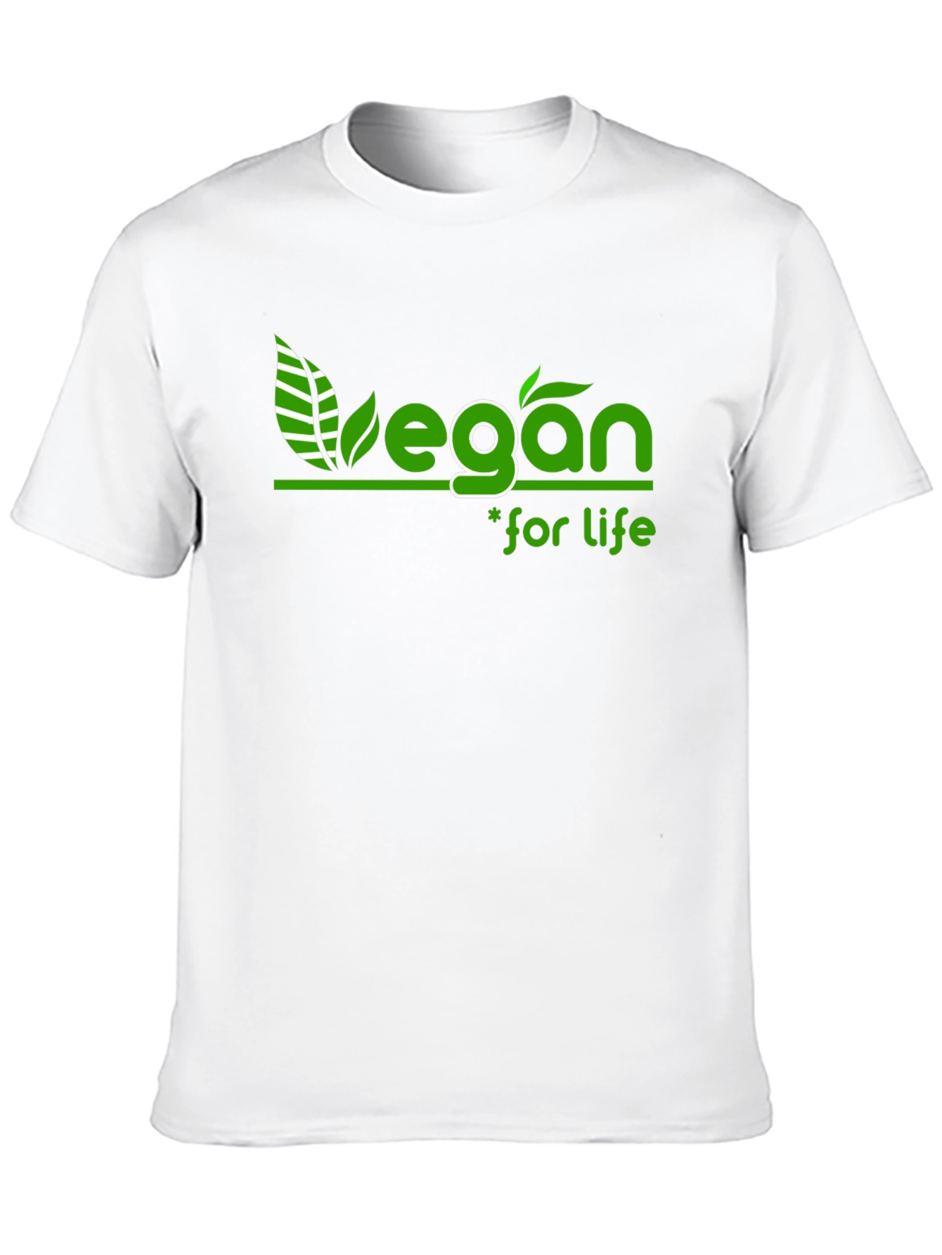 Vegan for Life Black T-Shirt