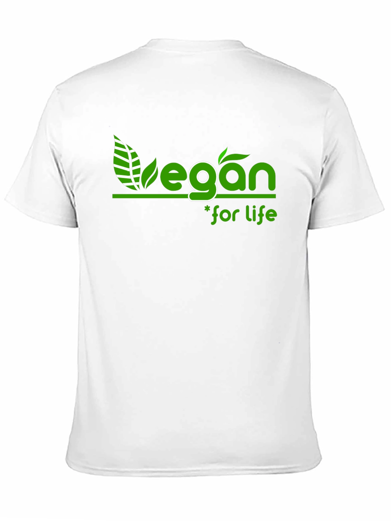 Vegan for Life Black T-Shirt