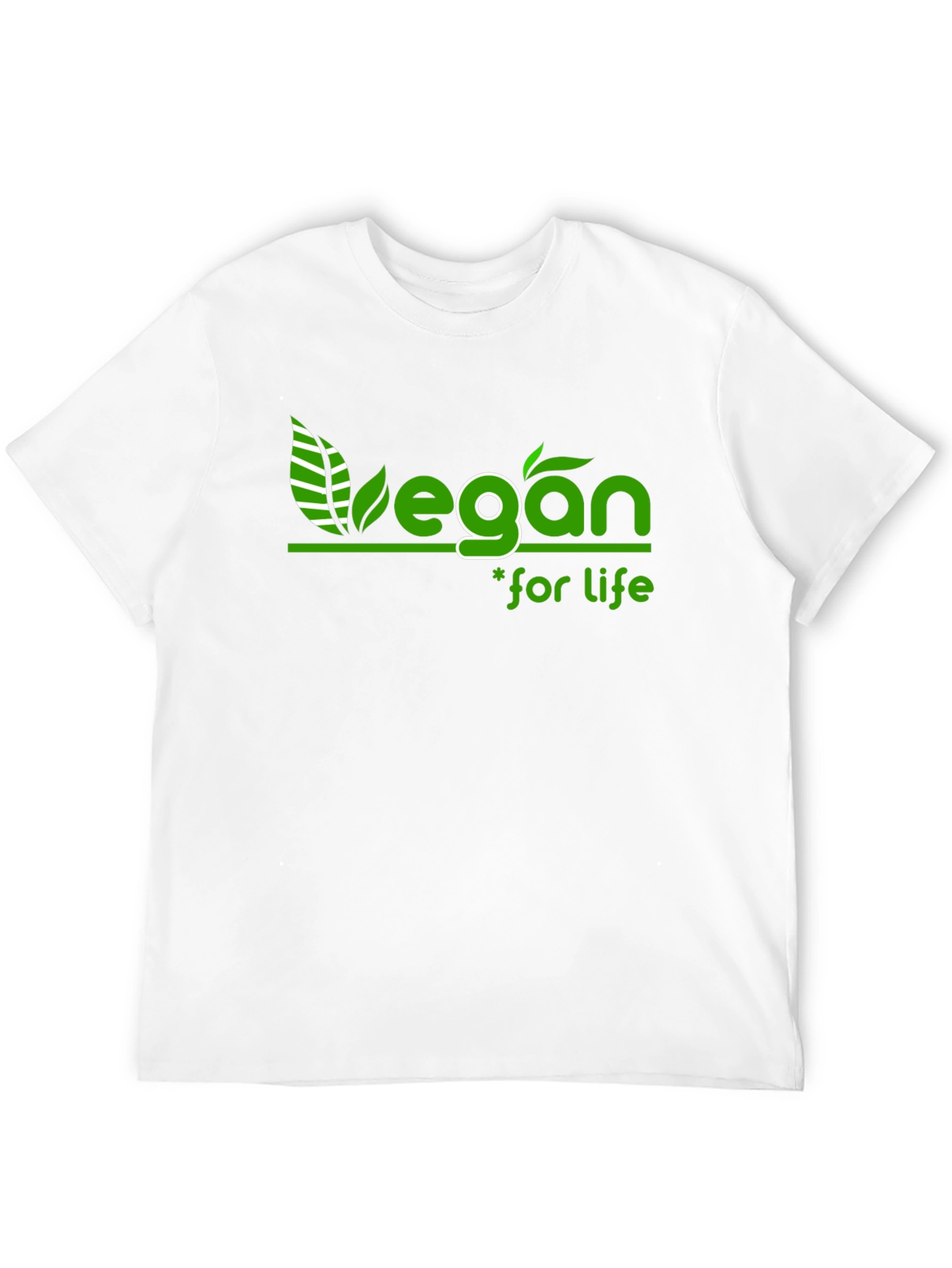 Vegan for Life Black T-Shirt