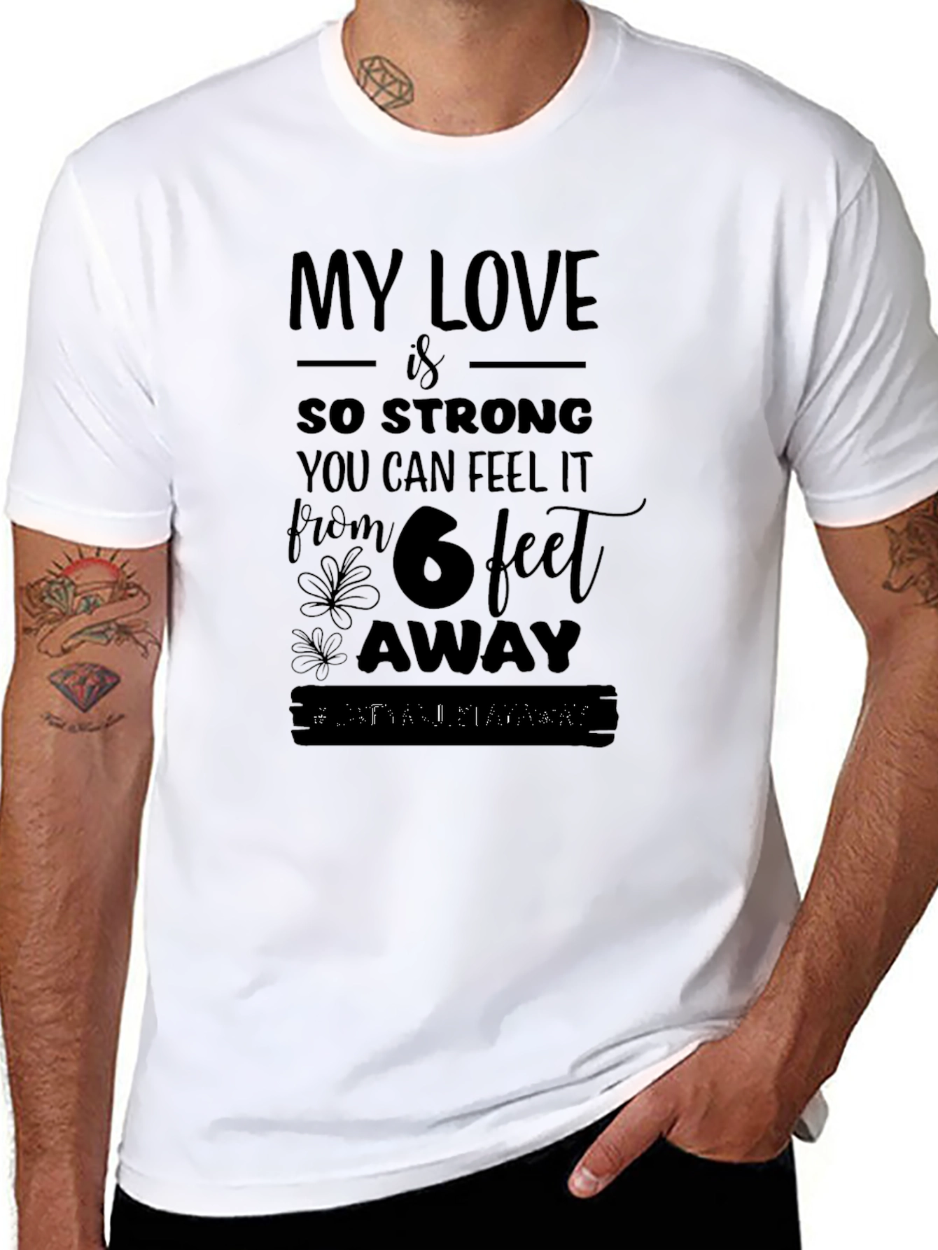 Strong Love Social Distancing T-Shirt