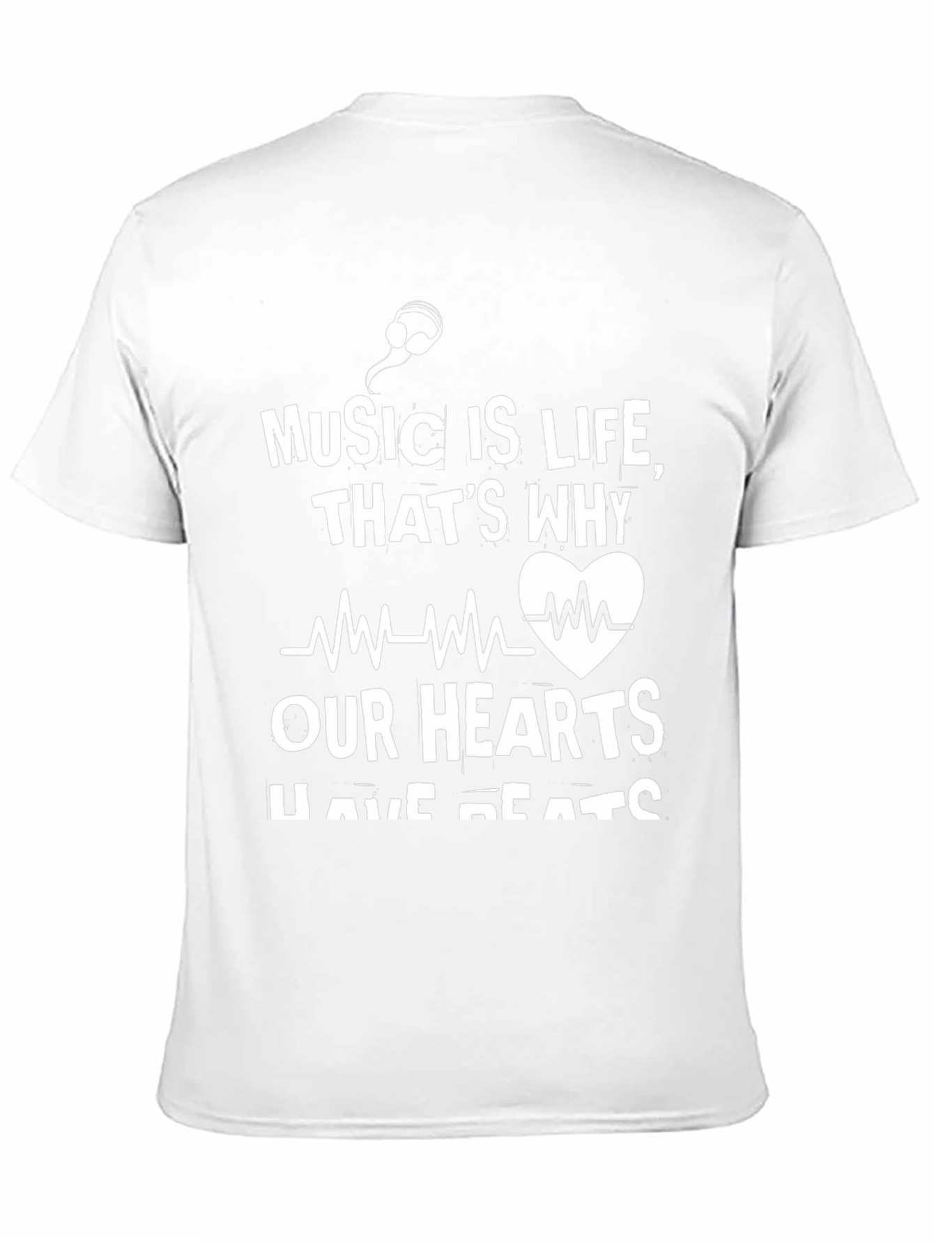 Music is Life Graphic Tee