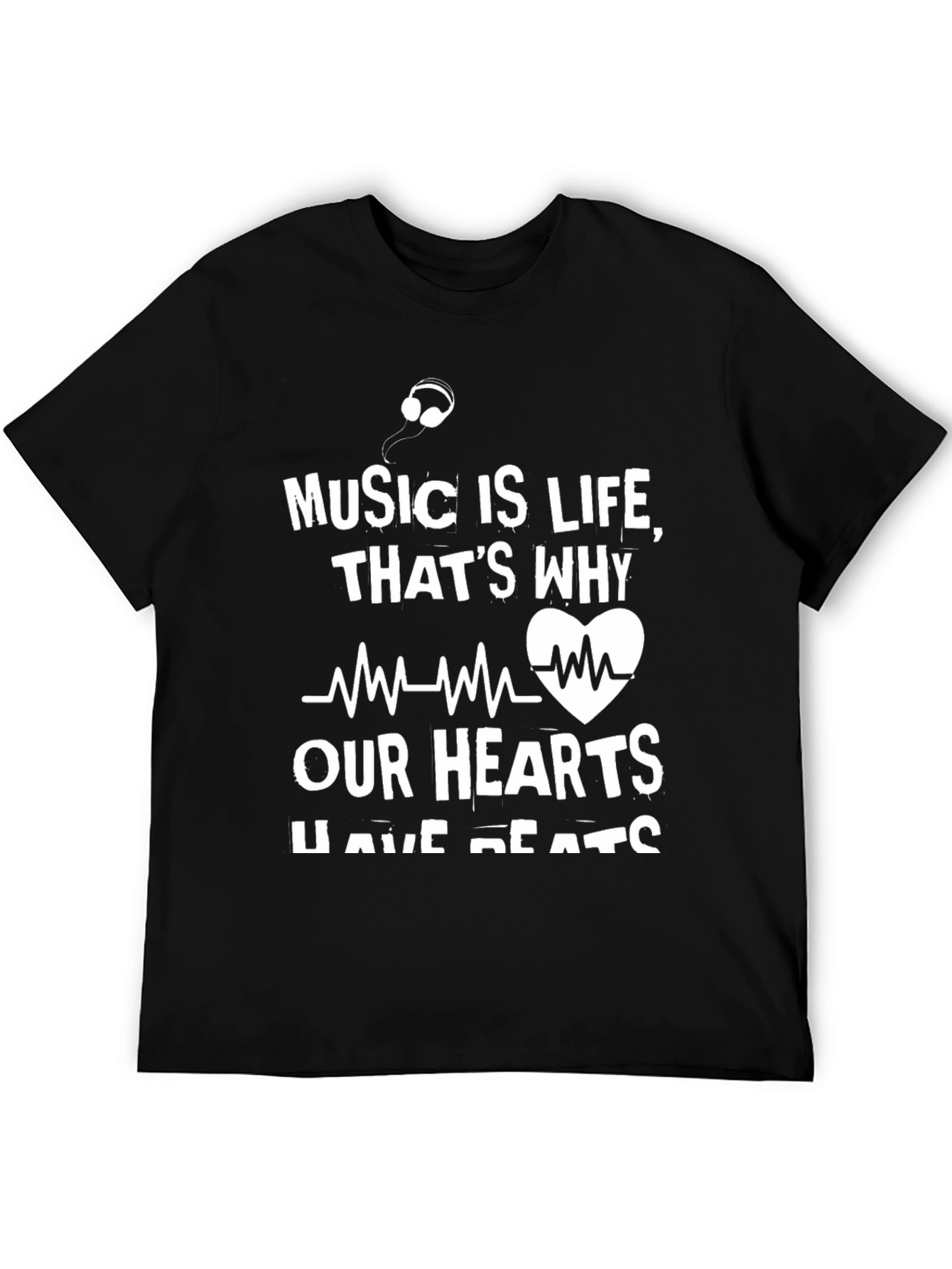 Music is Life Graphic Tee