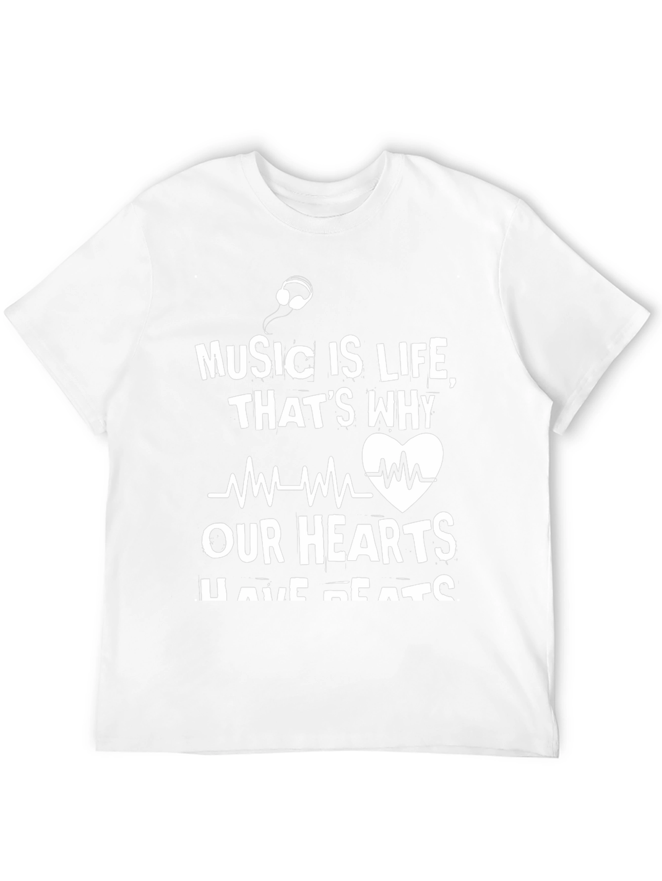 Music is Life Graphic Tee
