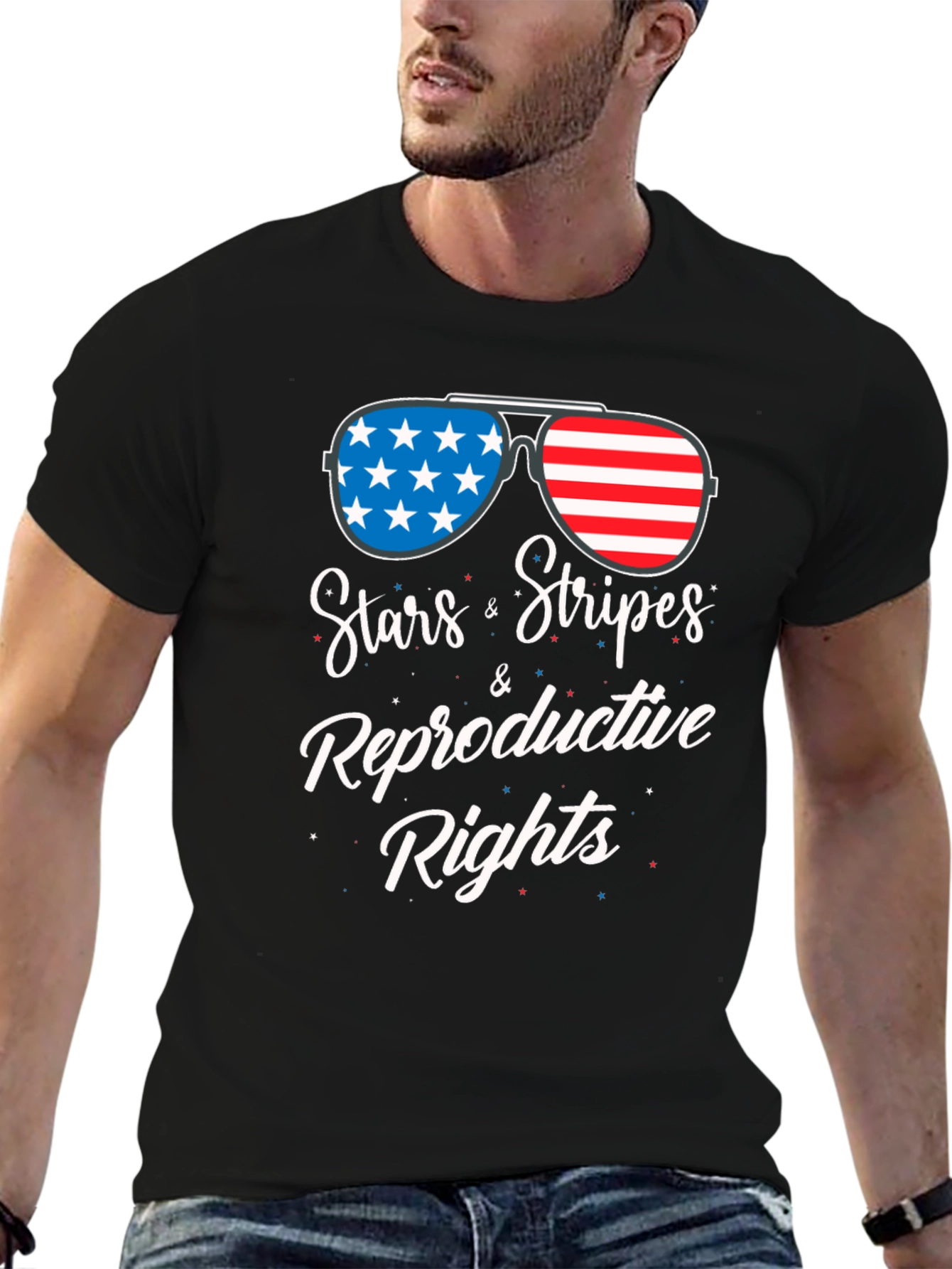 Stars & Stripes Reproductive Rights T-Shirt