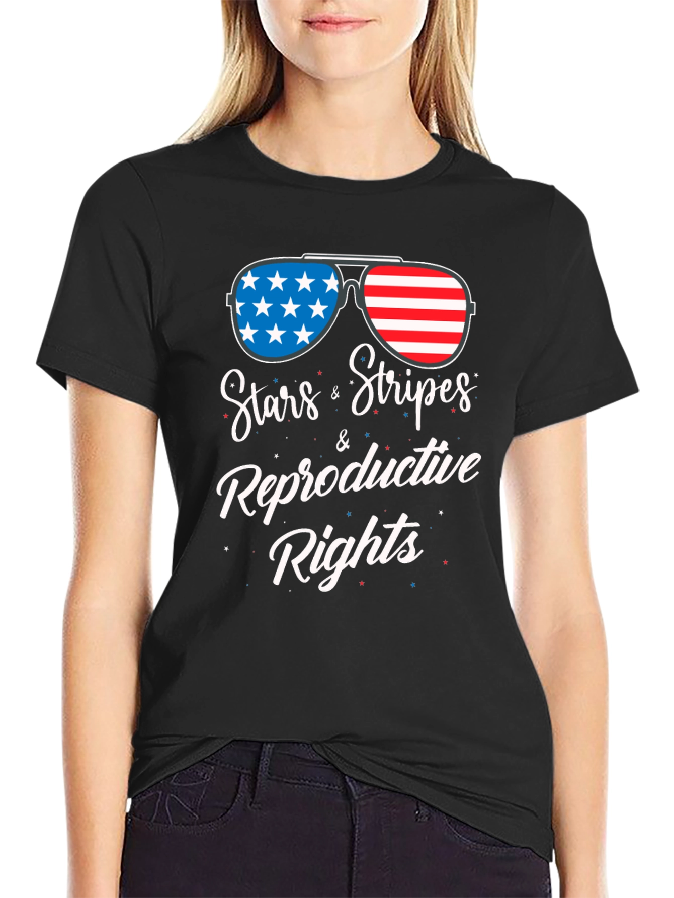 Stars & Stripes Reproductive Rights T-Shirt