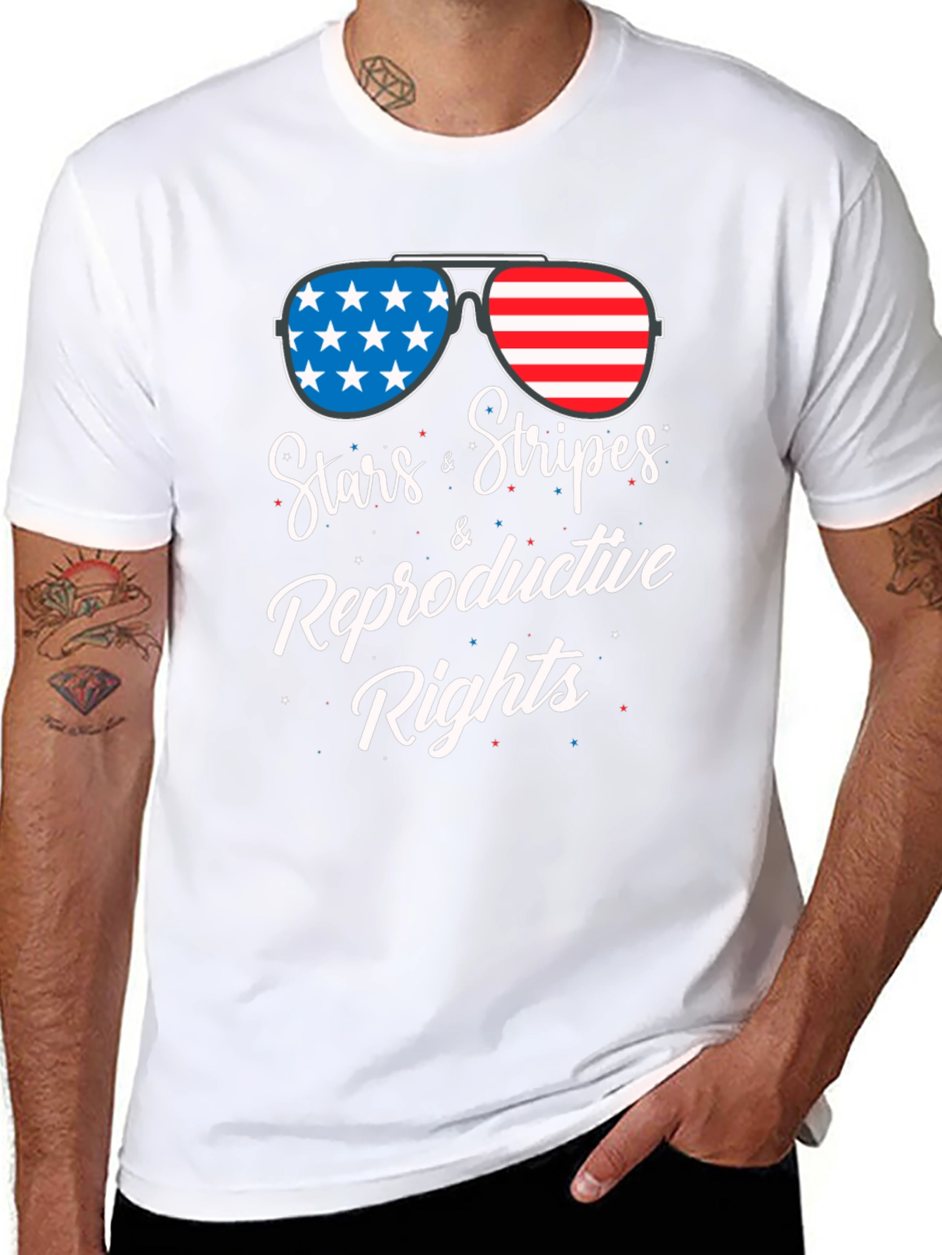 Stars & Stripes Reproductive Rights T-Shirt