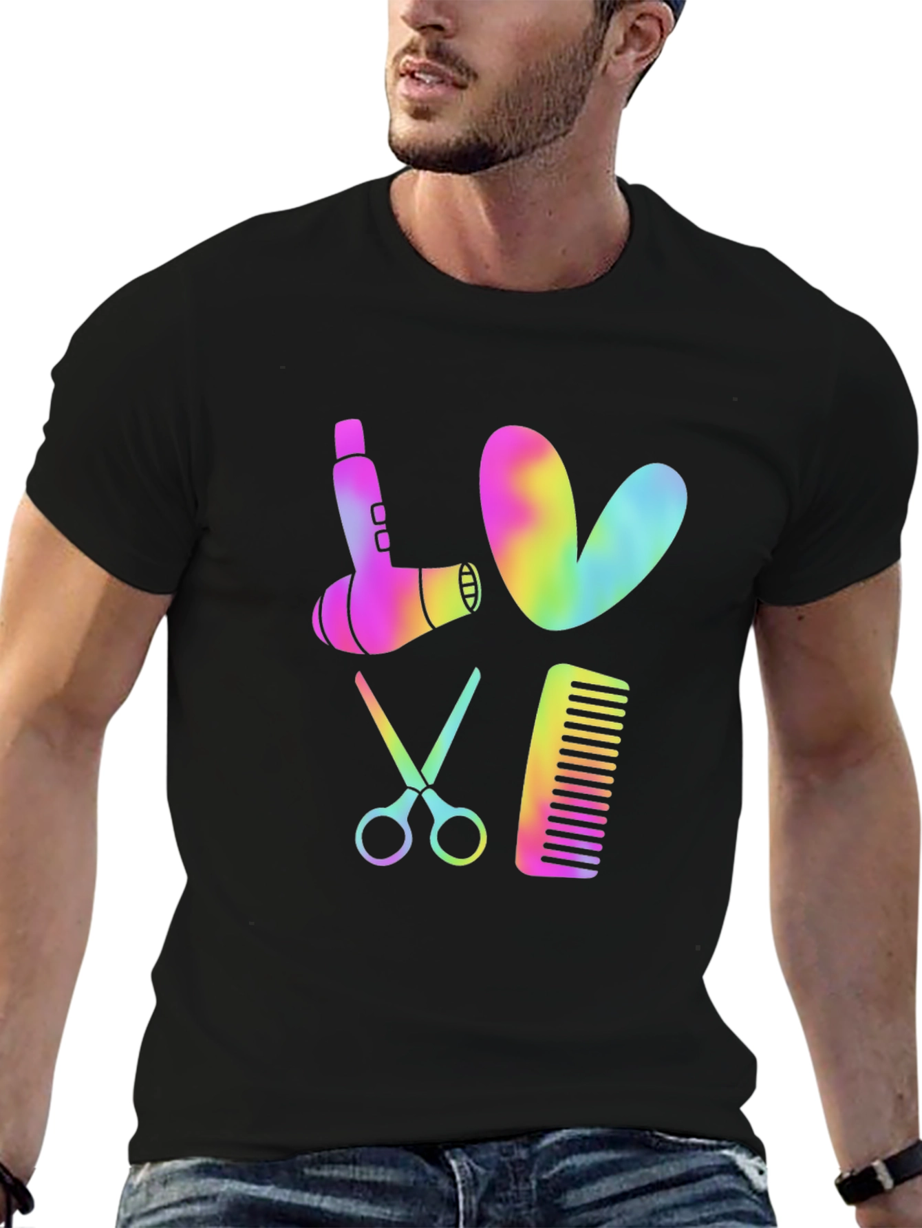 Hairdresser Love T-Shirt - Stylish Barber Tee