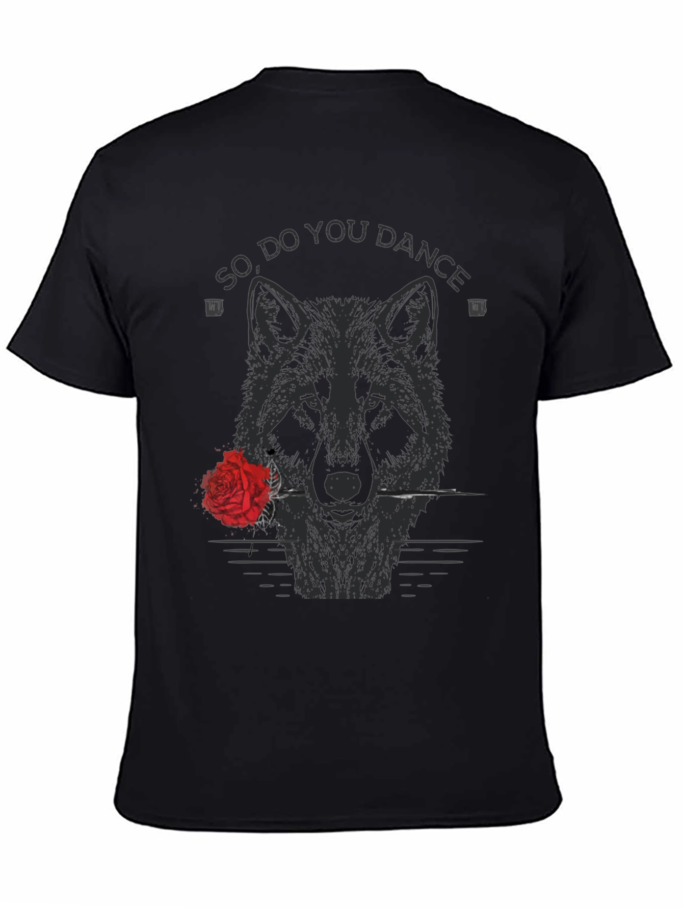 Wolf Rose Graphic Tee - So Do You Dance?