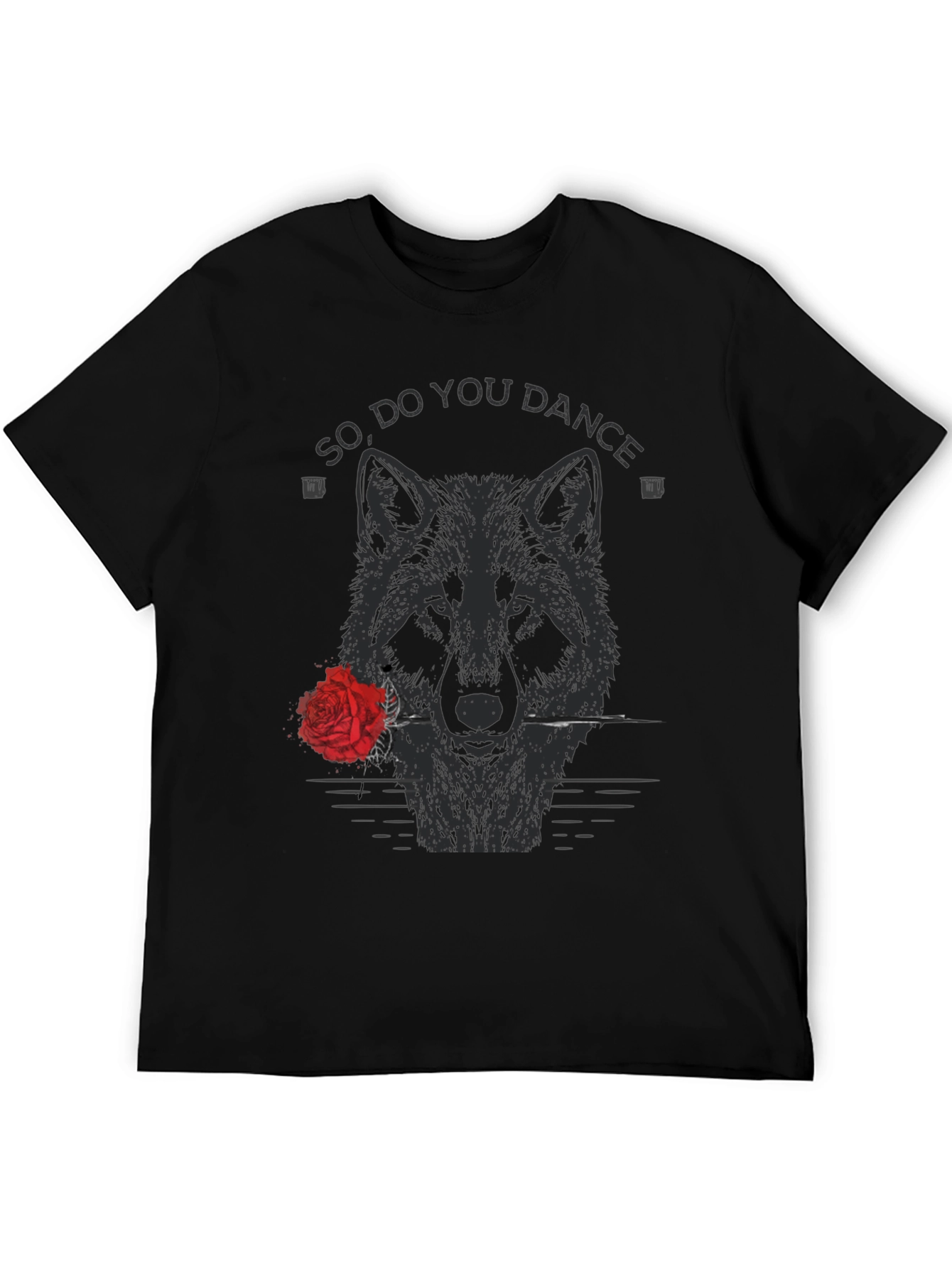 Wolf Rose Graphic Tee - So Do You Dance?