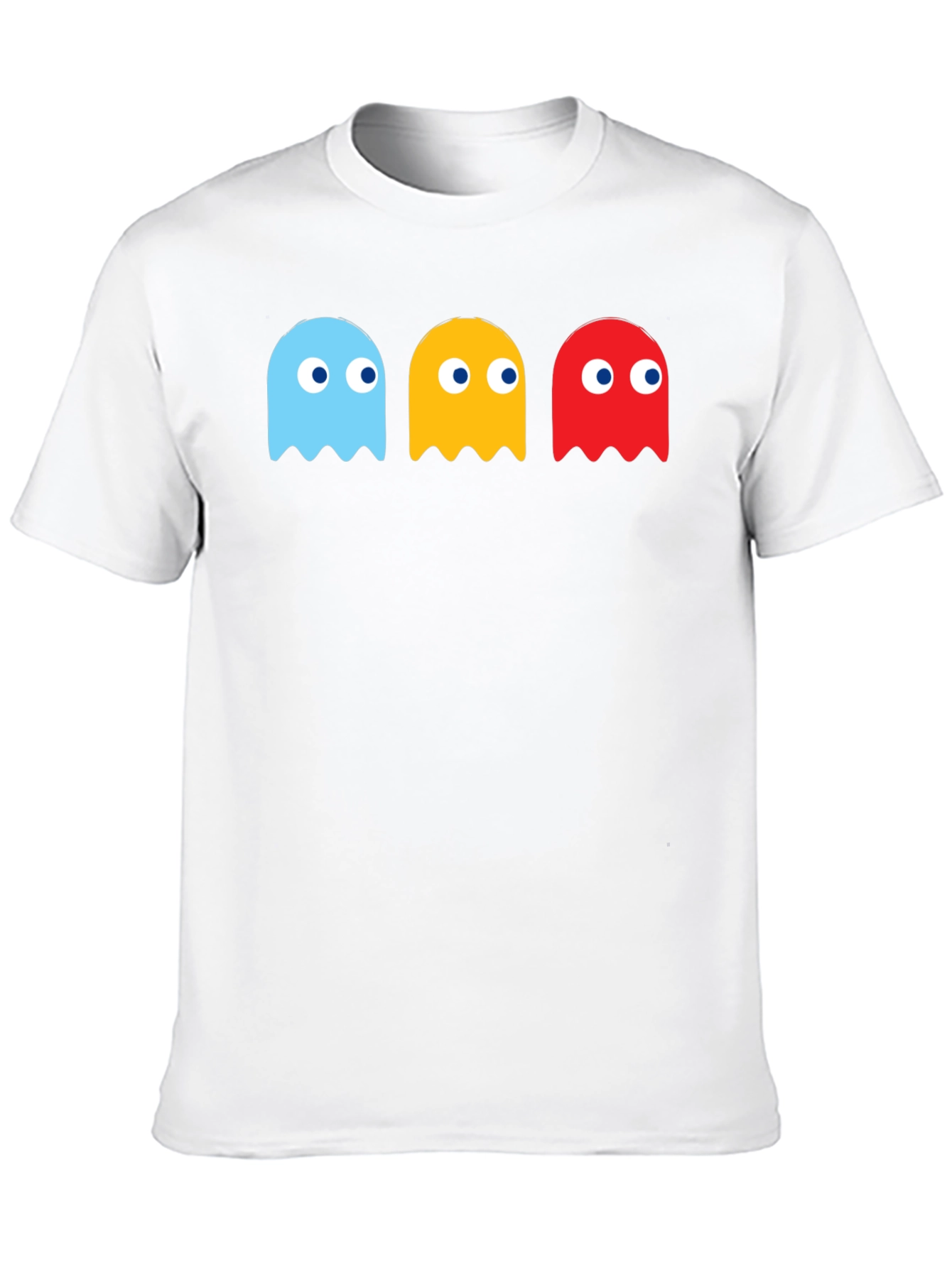 Retro Gaming Tee: Pac-Man Ghost Squad Shirt