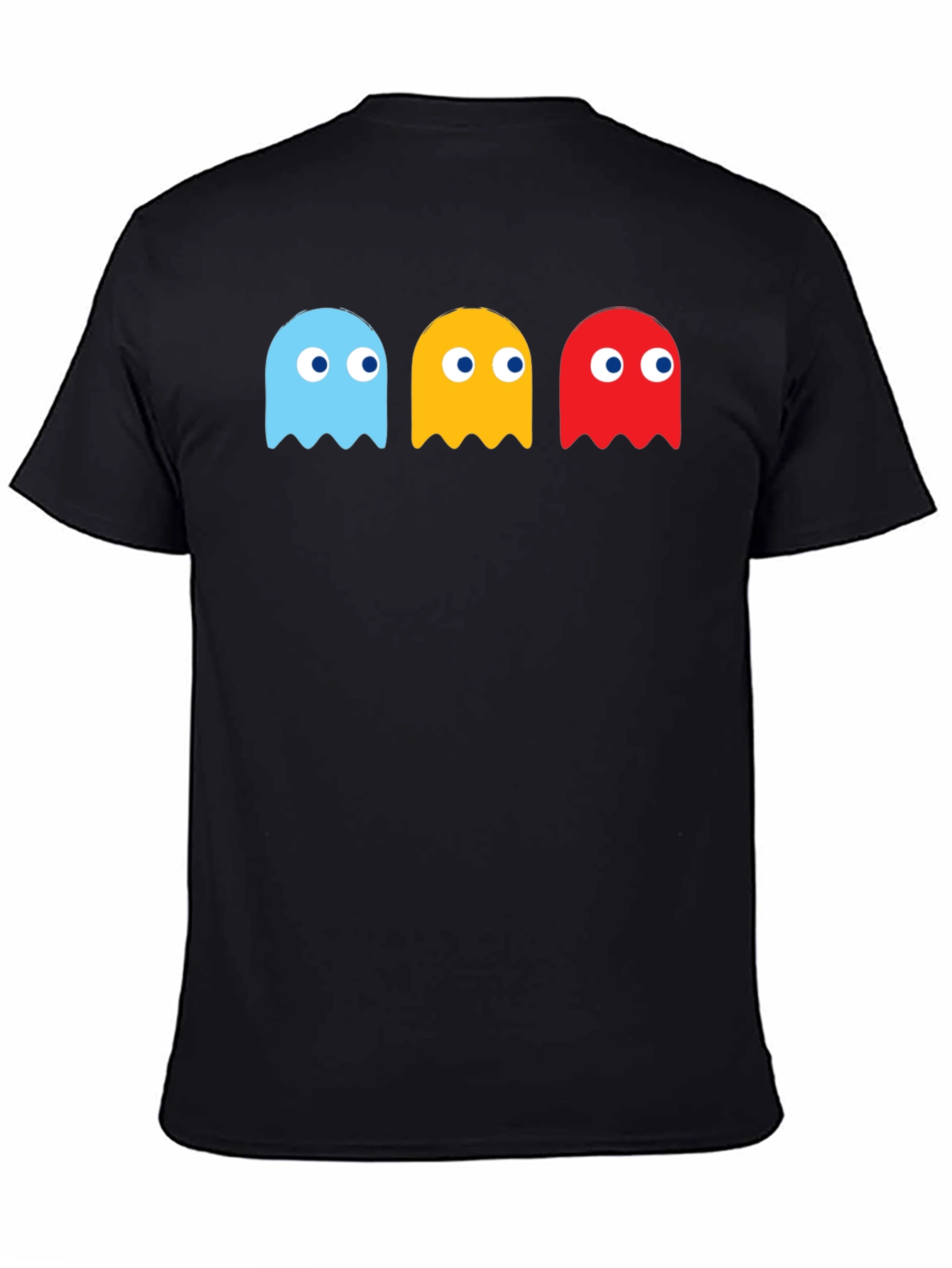 Retro Gaming Tee: Pac-Man Ghost Squad Shirt