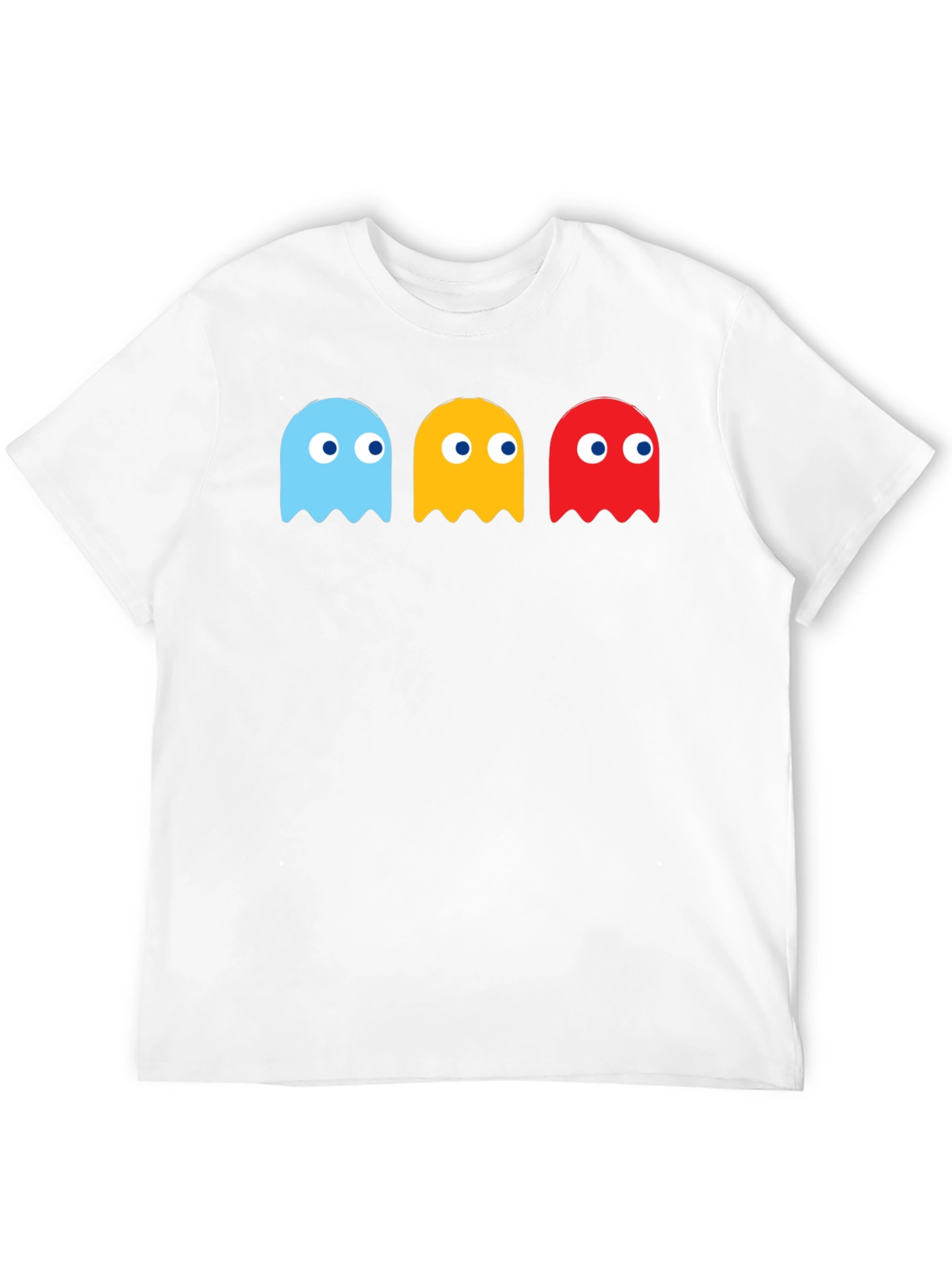Retro Gaming Tee: Pac-Man Ghost Squad Shirt