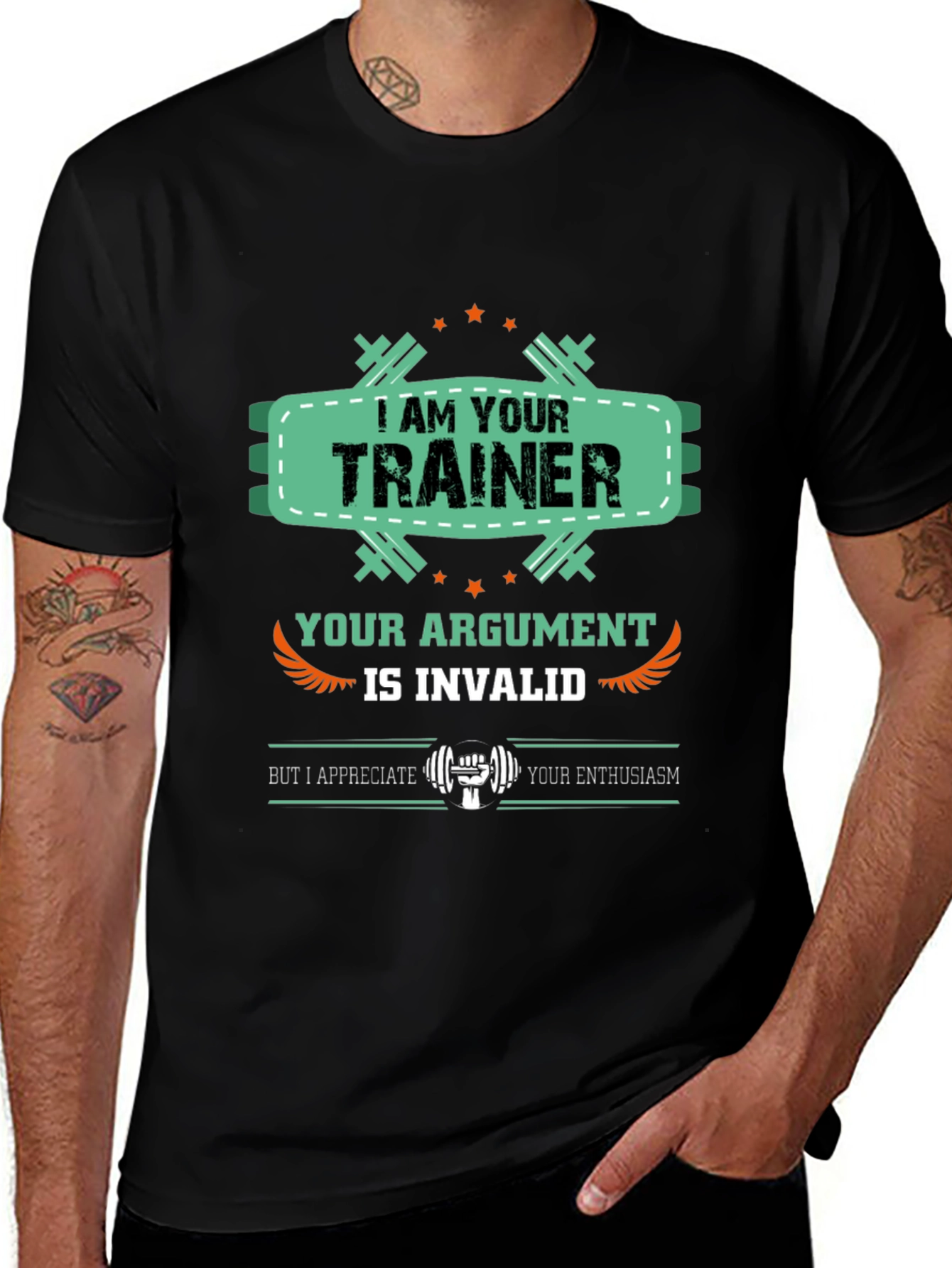 I Am Your Trainer Gym T-Shirt
