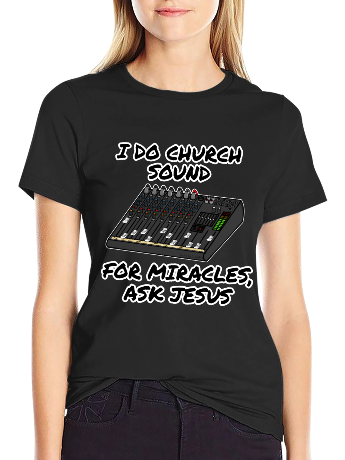 Church Sound Mixer T-Shirt