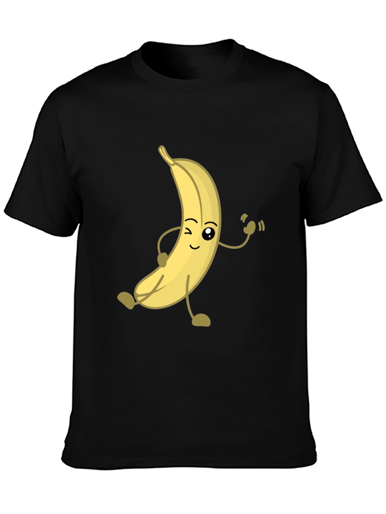 Funny Banana Cartoon Graphic T-Shirt