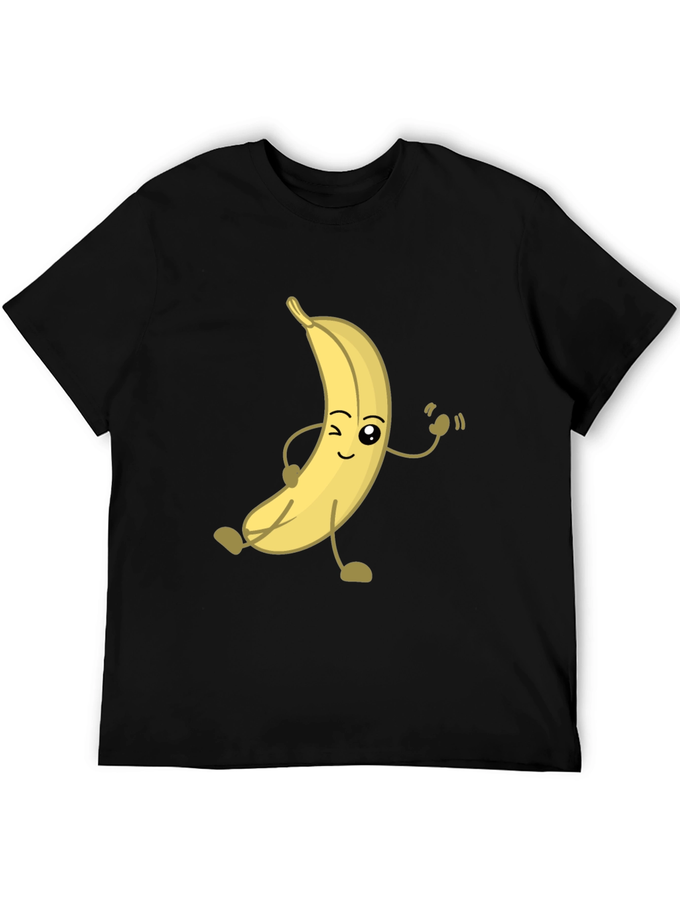 Funny Banana Cartoon Graphic T-Shirt